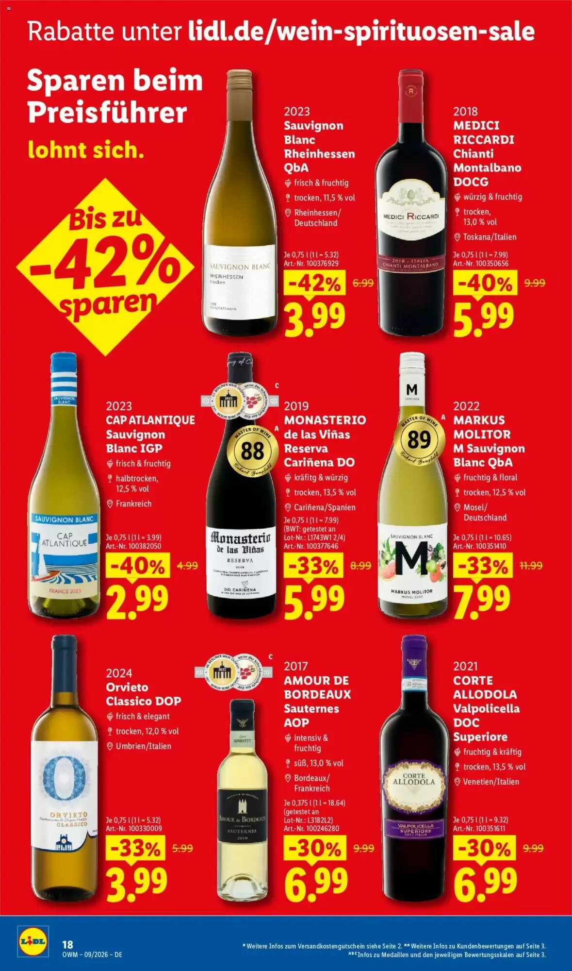 Lidl Prospekt (ab 01.09.2026) zum Blättern - Seite 18