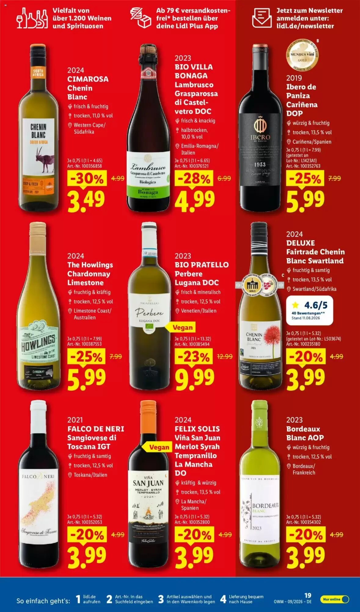 Lidl Prospekt (ab 01.09.2026) zum Blättern - Seite 19
