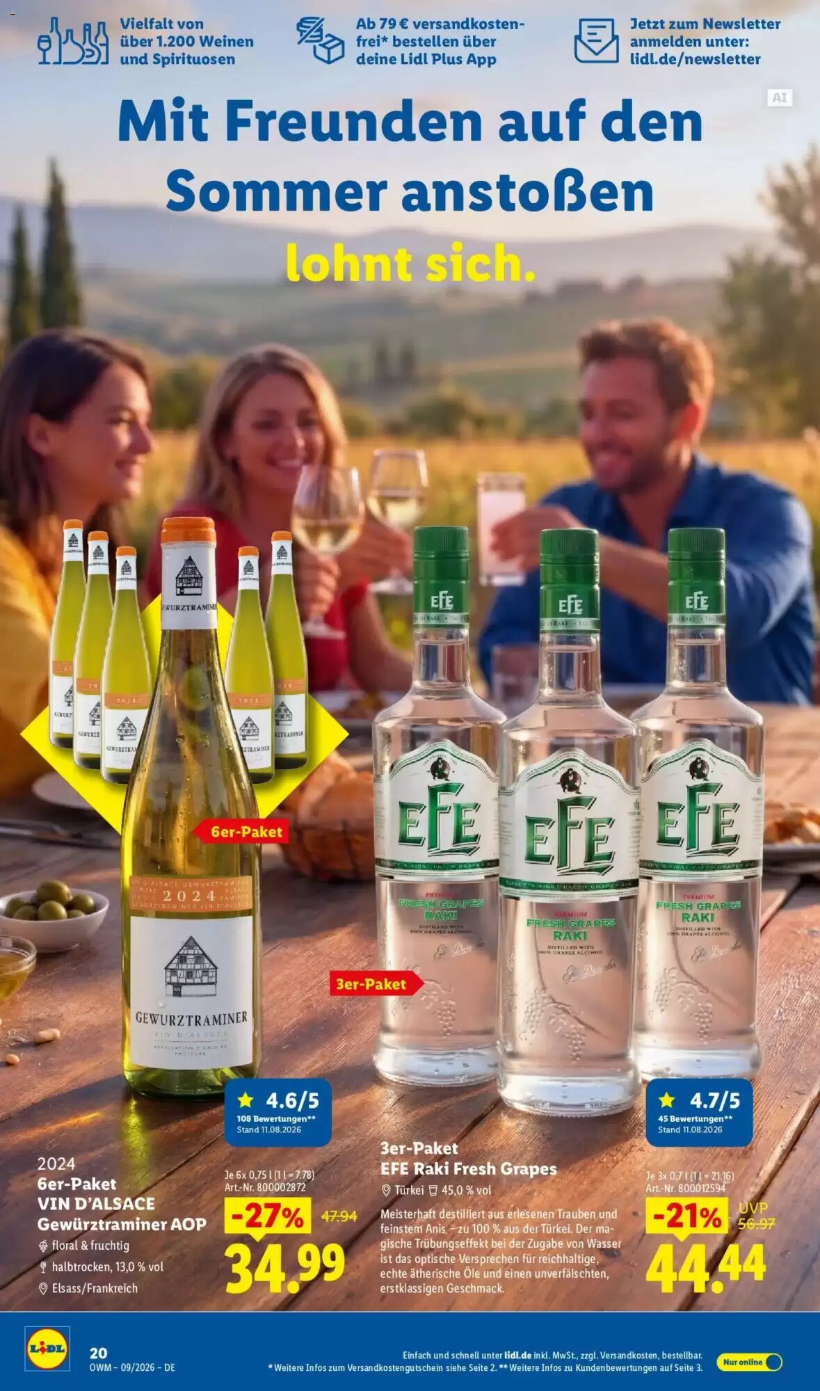 Lidl Prospekt (ab 01.09.2026) zum Blättern - Seite 20