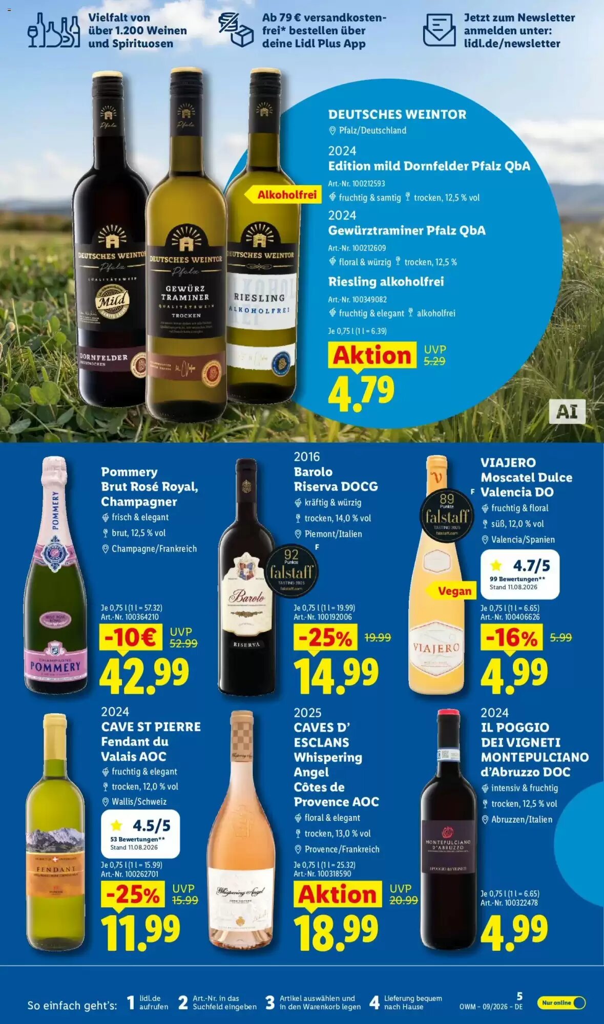 Lidl Prospekt (ab 01.09.2026) zum Blättern - Seite 5