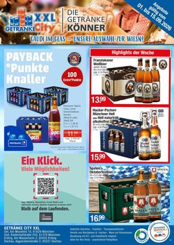 Getränke City Prospekt (ab 01.09.2026) zum Blättern