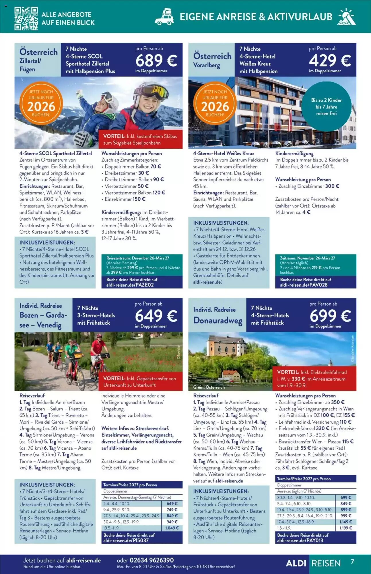 ALDI Nord Reisen Prospekt (ab 01.09.2026) zum Blättern - Seite 7
