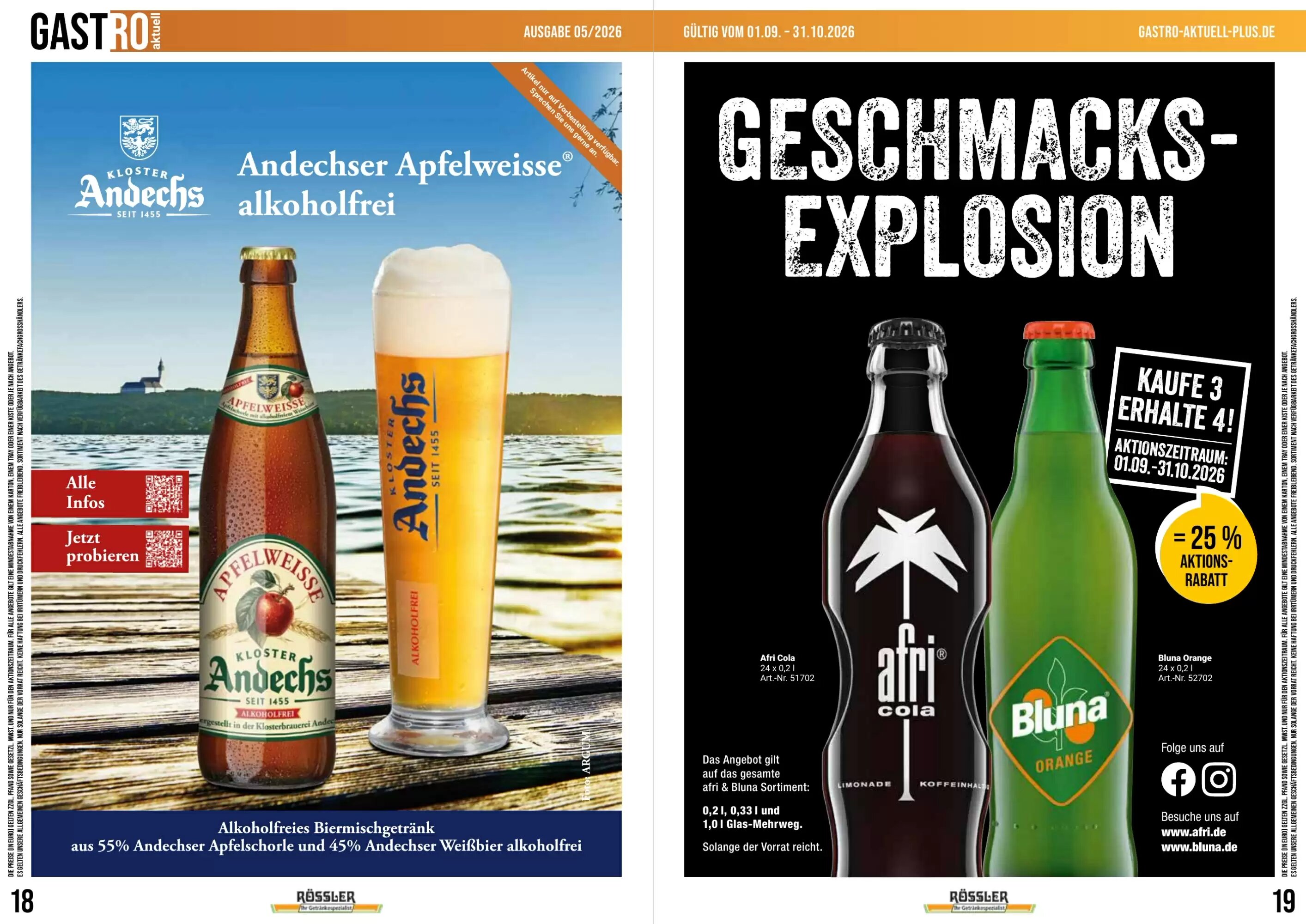 Getränke Rössler Prospekt (ab 01.09.2026) zum Blättern - Seite 10