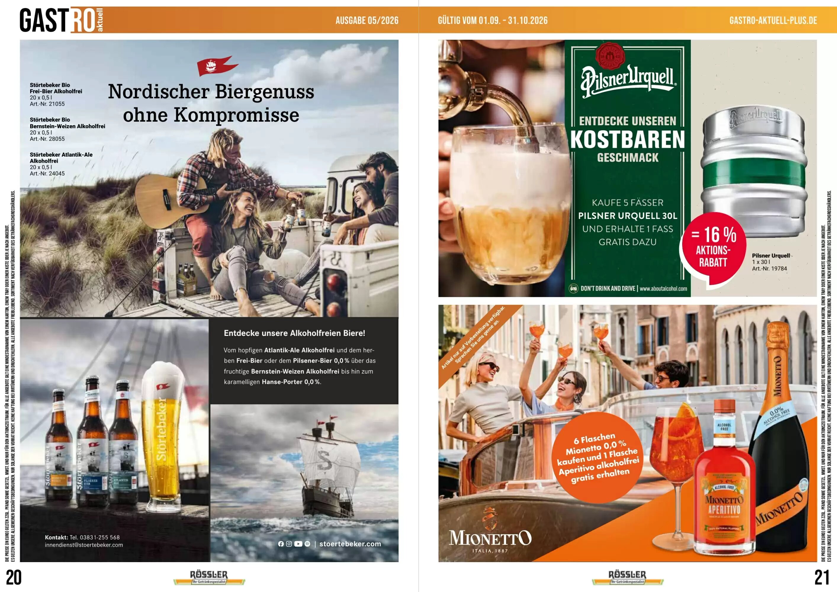 Getränke Rössler Prospekt (ab 01.09.2026) zum Blättern - Seite 11