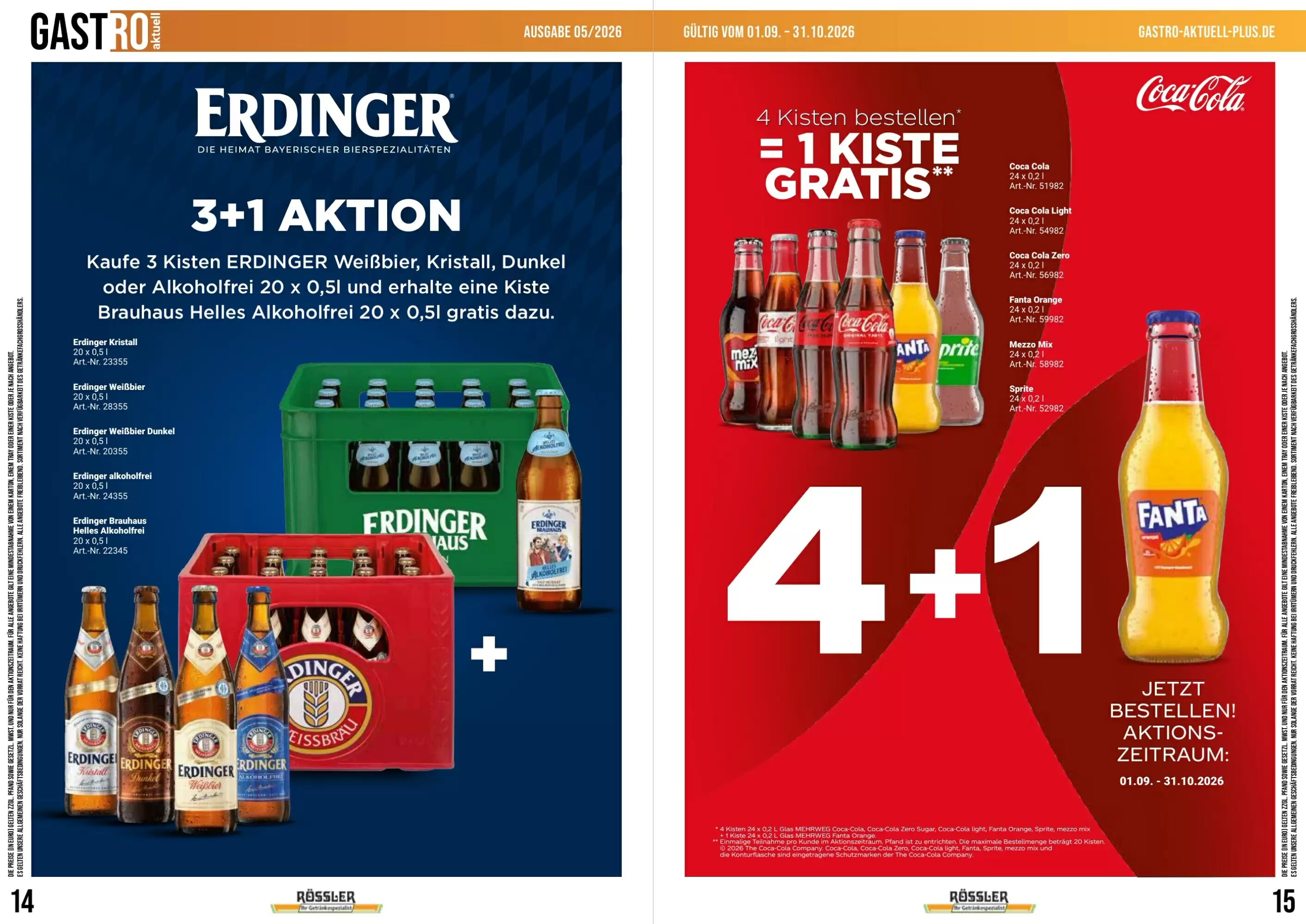 Getränke Rössler Prospekt (ab 01.09.2026) zum Blättern - Seite 8