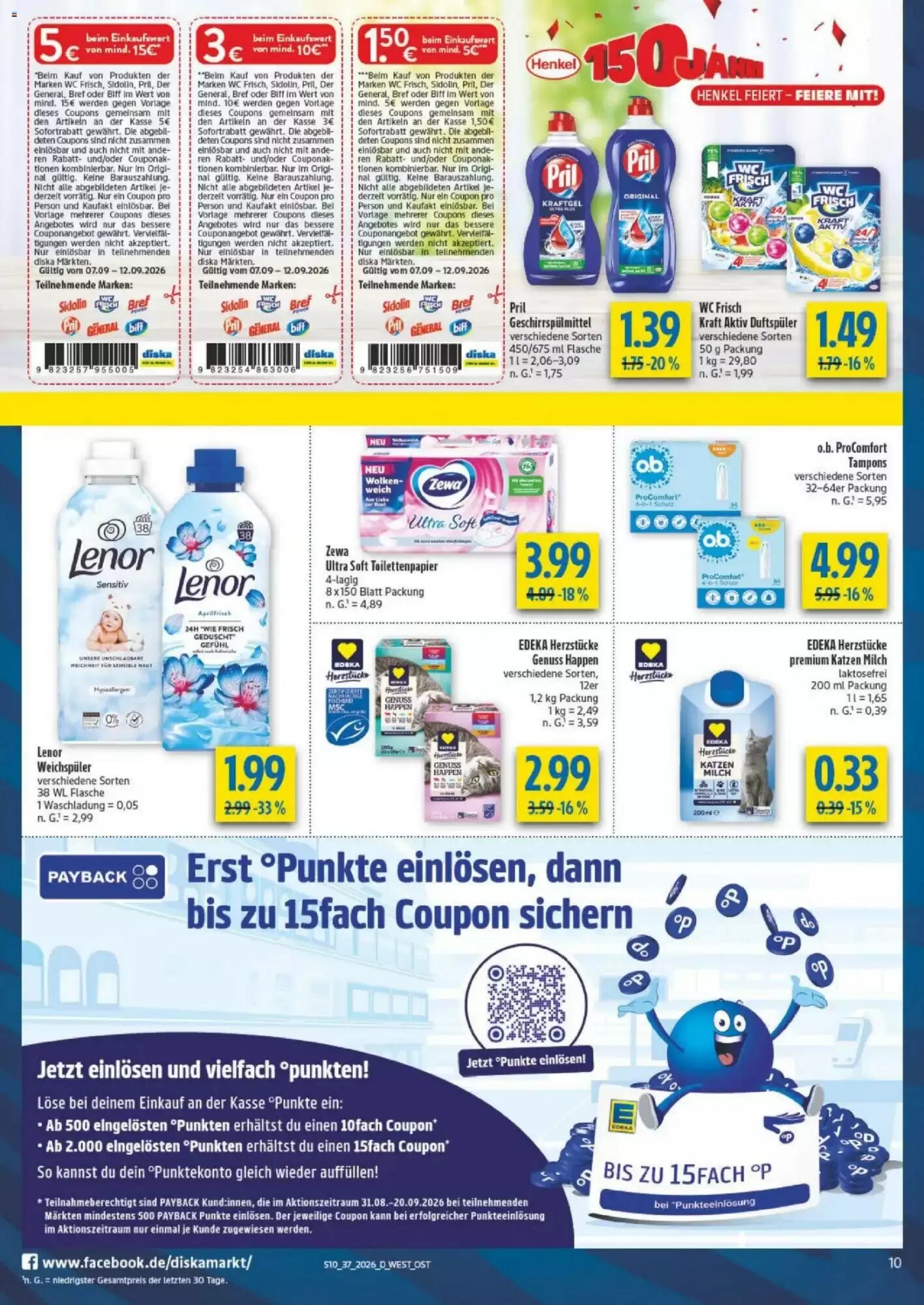 diska Prospekt (ab 02.09.2026) zum Blättern - Seite 10