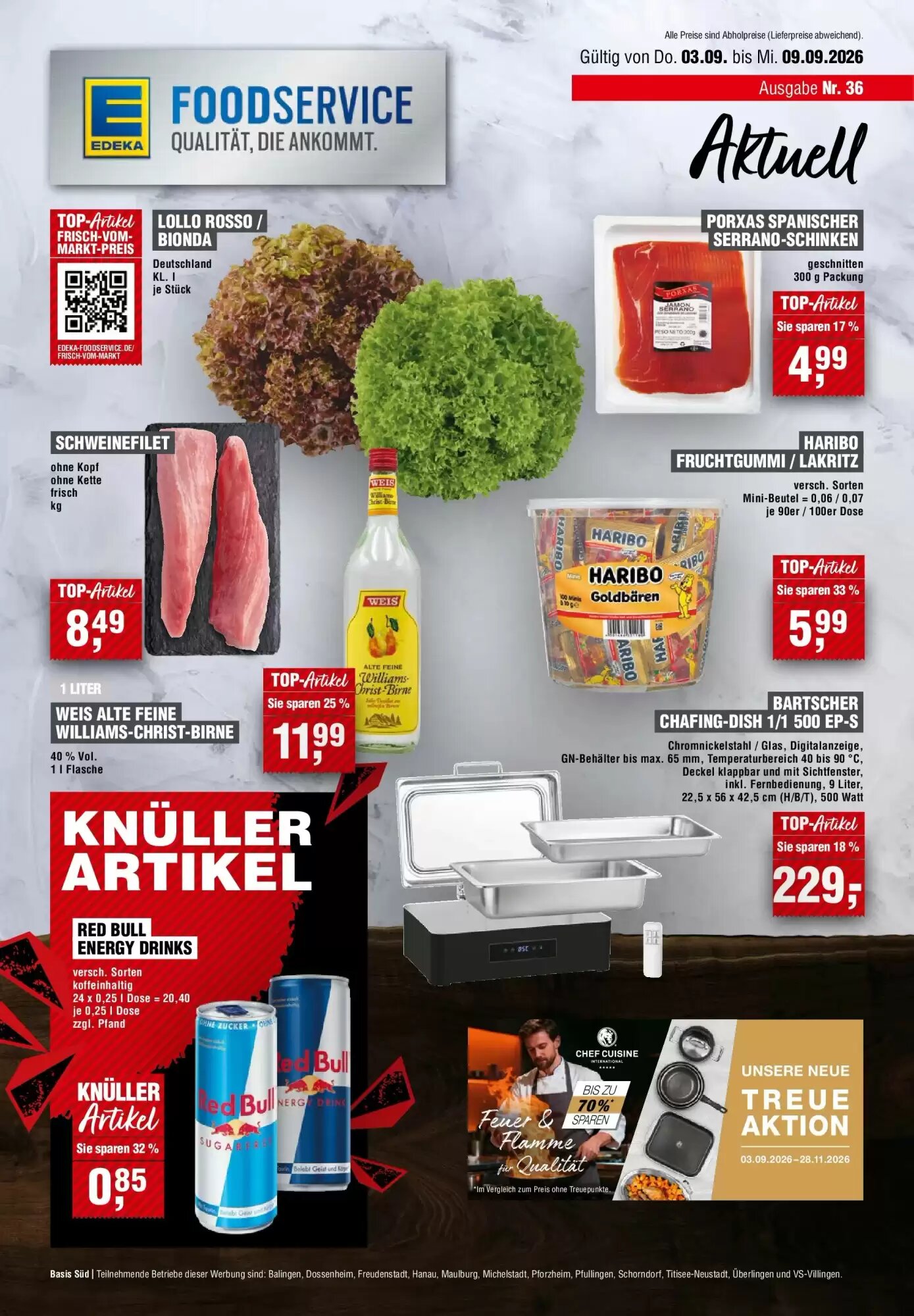 EDEKA Foodservice Prospekt (ab 02.09.2026) zum Blättern - Seite 1