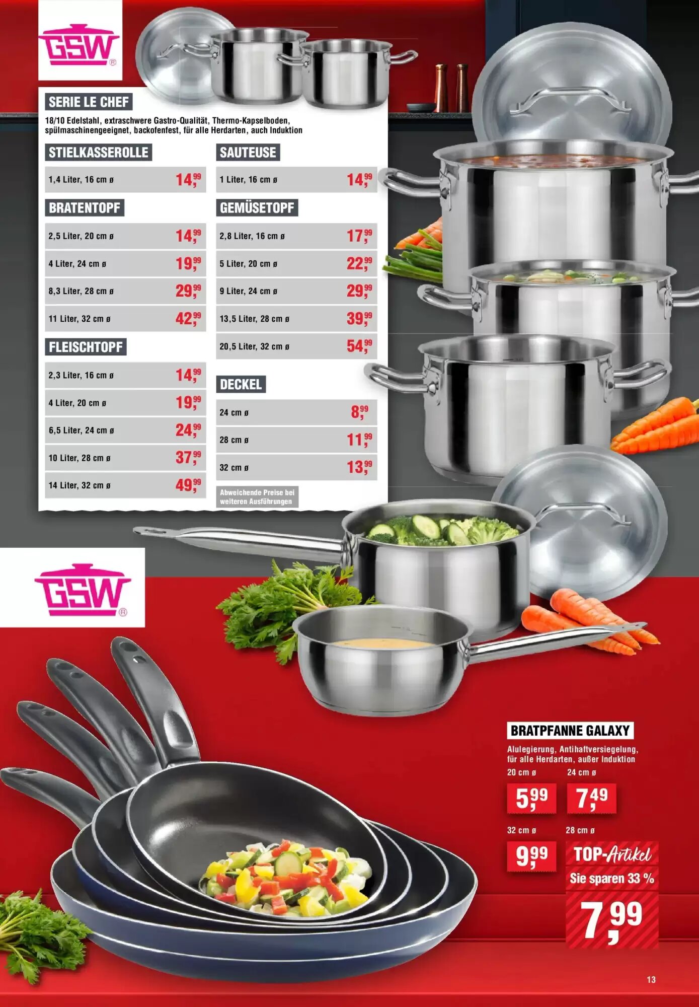 EDEKA Foodservice Prospekt (ab 02.09.2026) zum Blättern - Seite 13