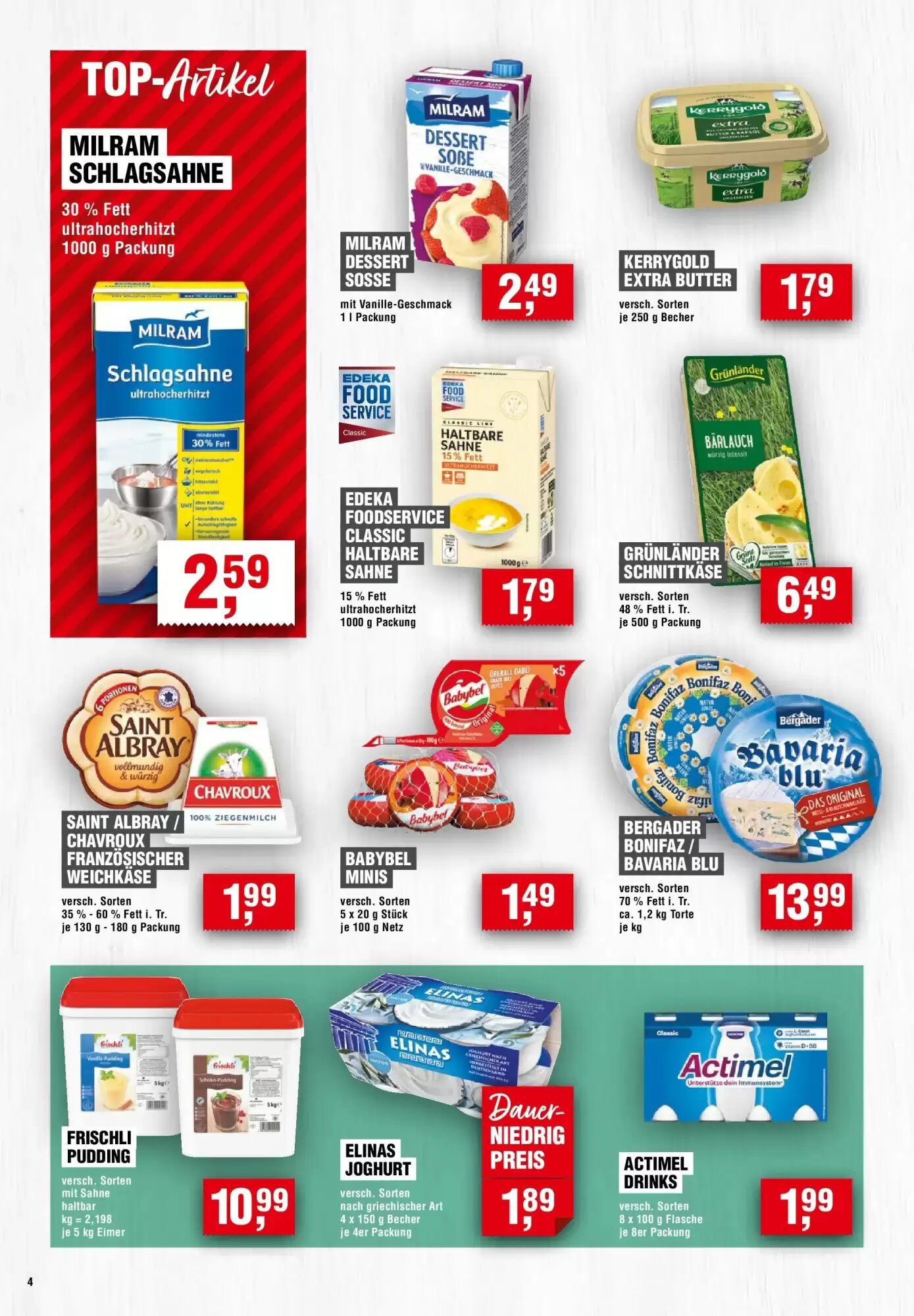 EDEKA Foodservice Prospekt (ab 02.09.2026) zum Blättern - Seite 4
