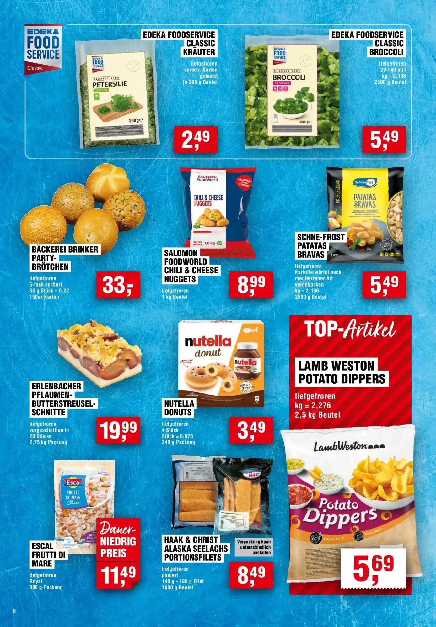 EDEKA Foodservice Prospekt (ab 02.09.2026) zum Blättern - Seite 6