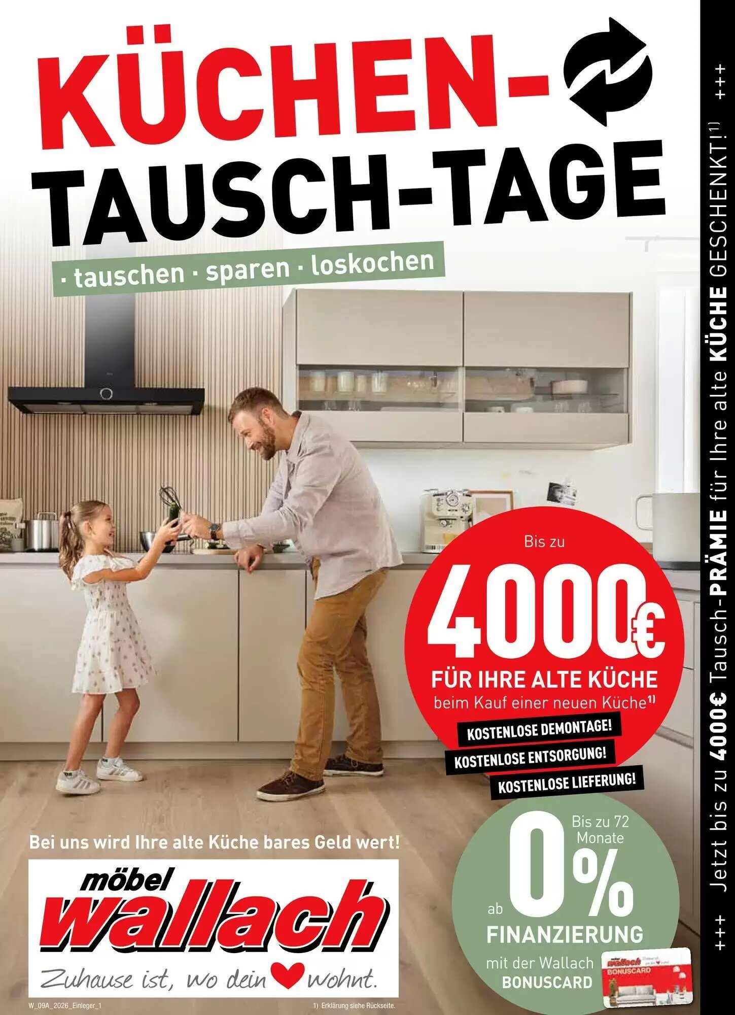 Möbel Wallach Prospekt (ab 02.09.2026) zum Blättern - Seite 1
