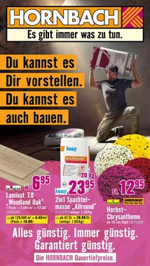 Hornbach Prospekt (ab 02.09.2026) zum Blättern
