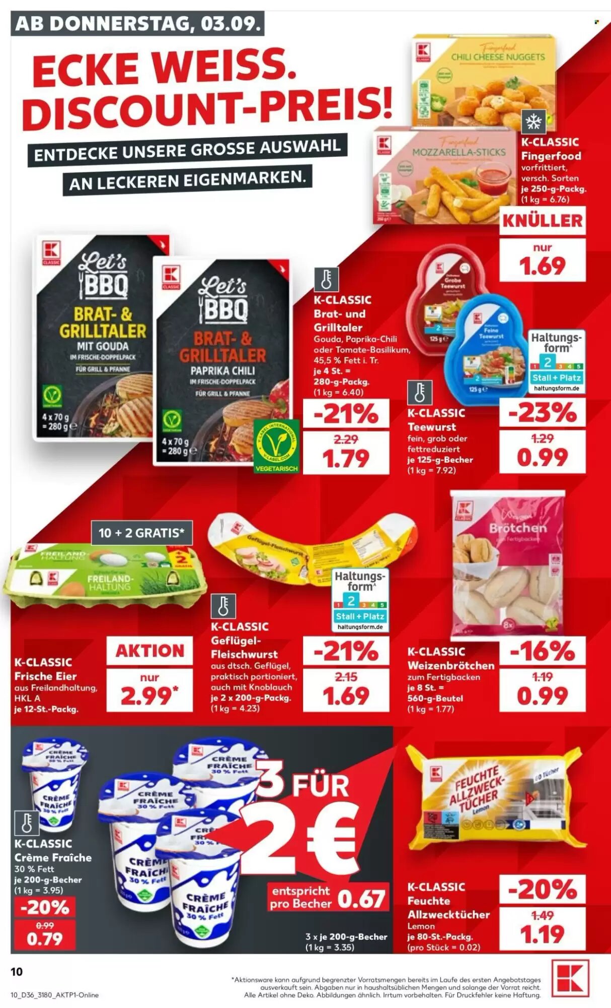 Kaufland Prospekt (ab 03.09.2026) zum Blättern - Seite 10