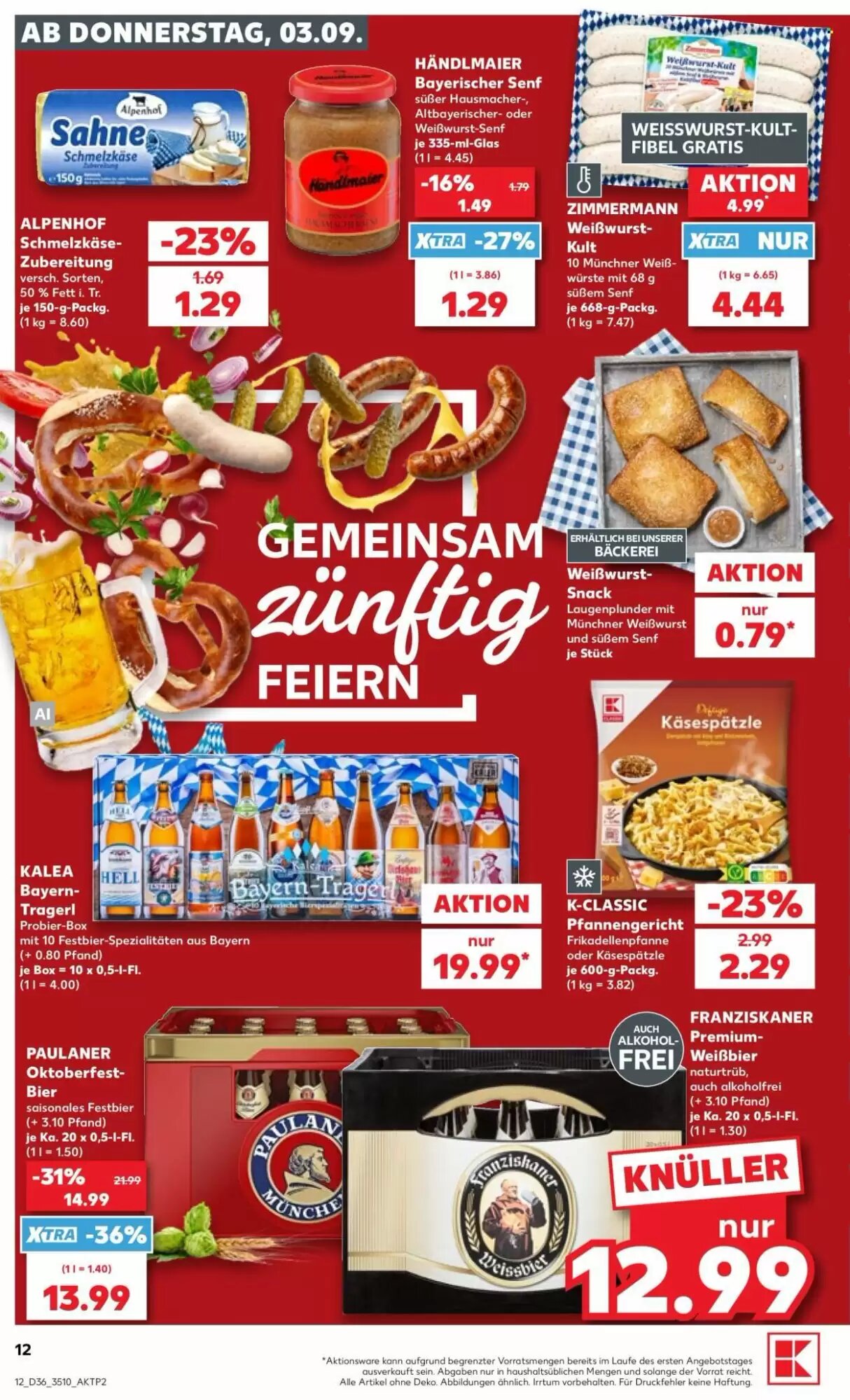Kaufland Prospekt (ab 03.09.2026) zum Blättern - Seite 12
