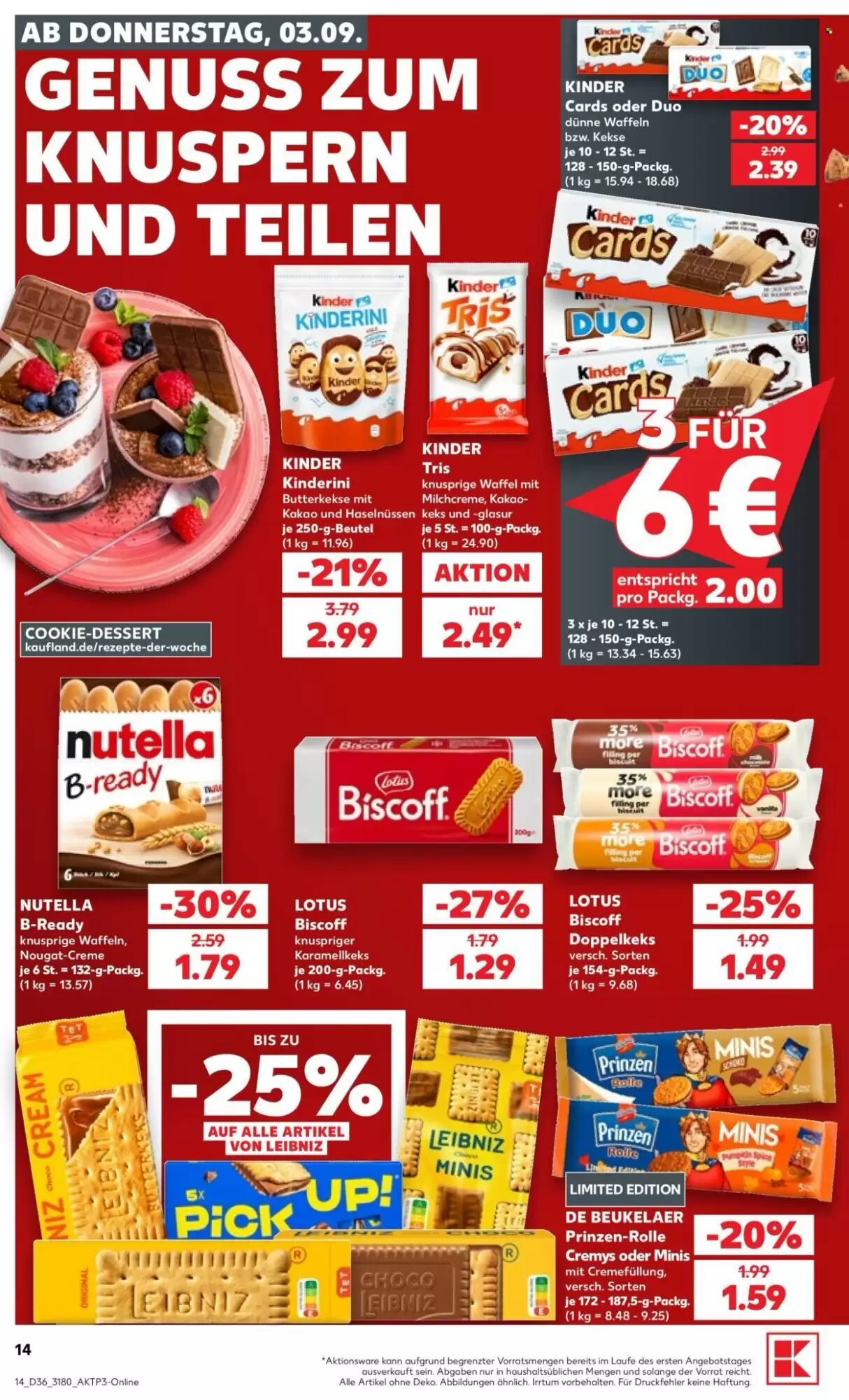 Kaufland Prospekt (ab 03.09.2026) zum Blättern - Seite 14