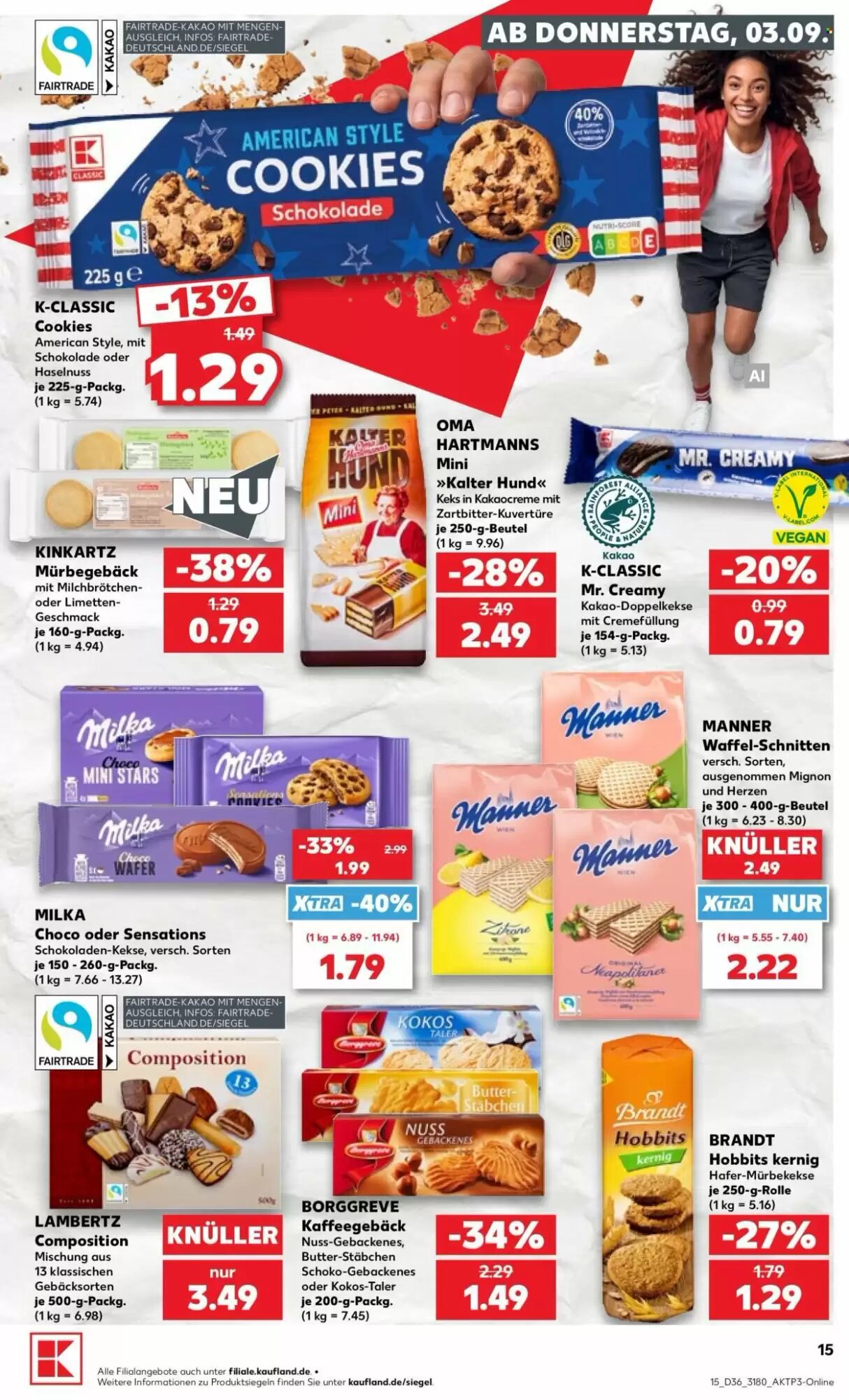 Kaufland Prospekt (ab 03.09.2026) zum Blättern - Seite 15