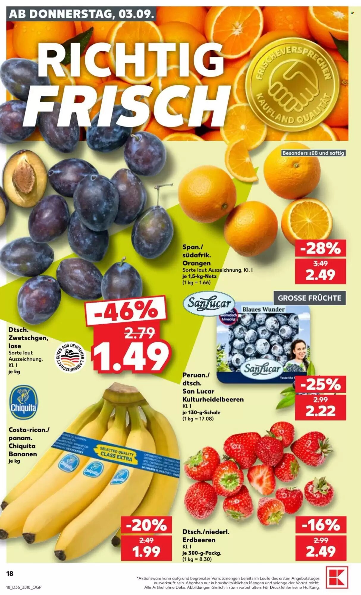 Kaufland Prospekt (ab 03.09.2026) zum Blättern - Seite 18