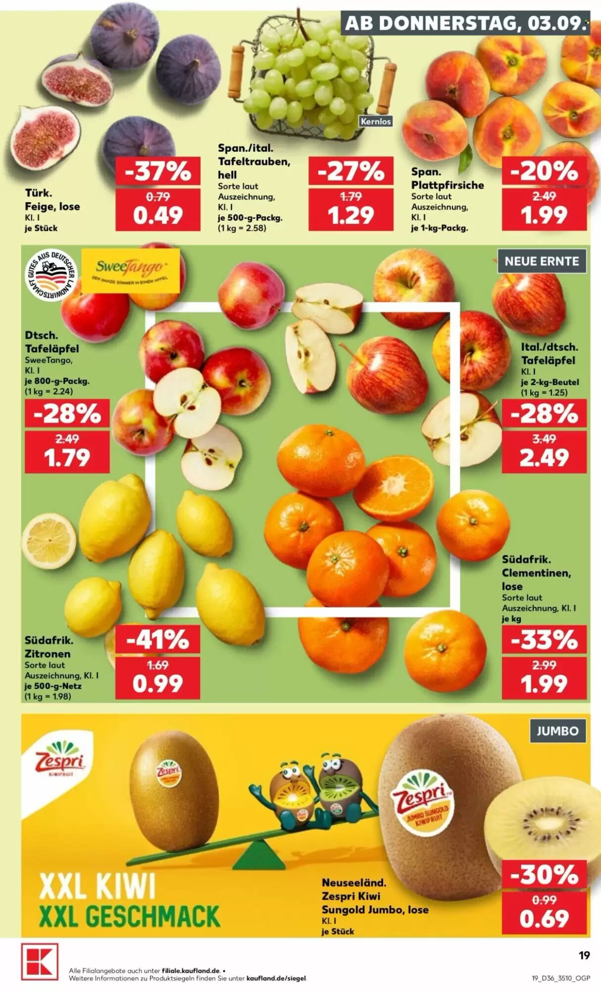Kaufland Prospekt (ab 03.09.2026) zum Blättern - Seite 19