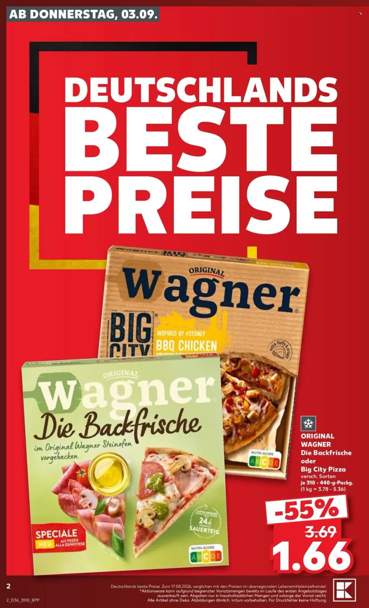 Kaufland Prospekt (ab 03.09.2026) zum Blättern - Seite 2