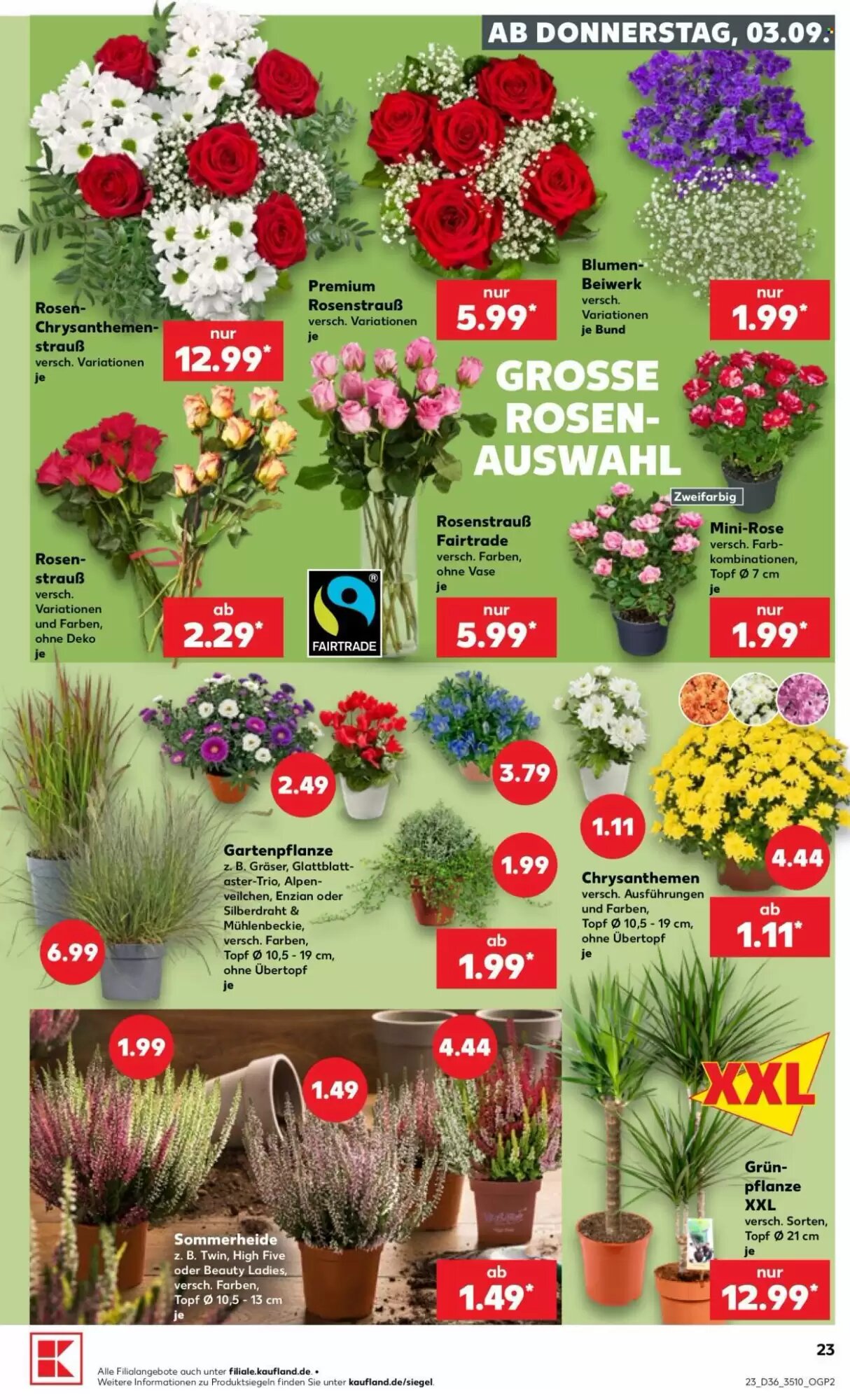 Kaufland Prospekt (ab 03.09.2026) zum Blättern - Seite 23
