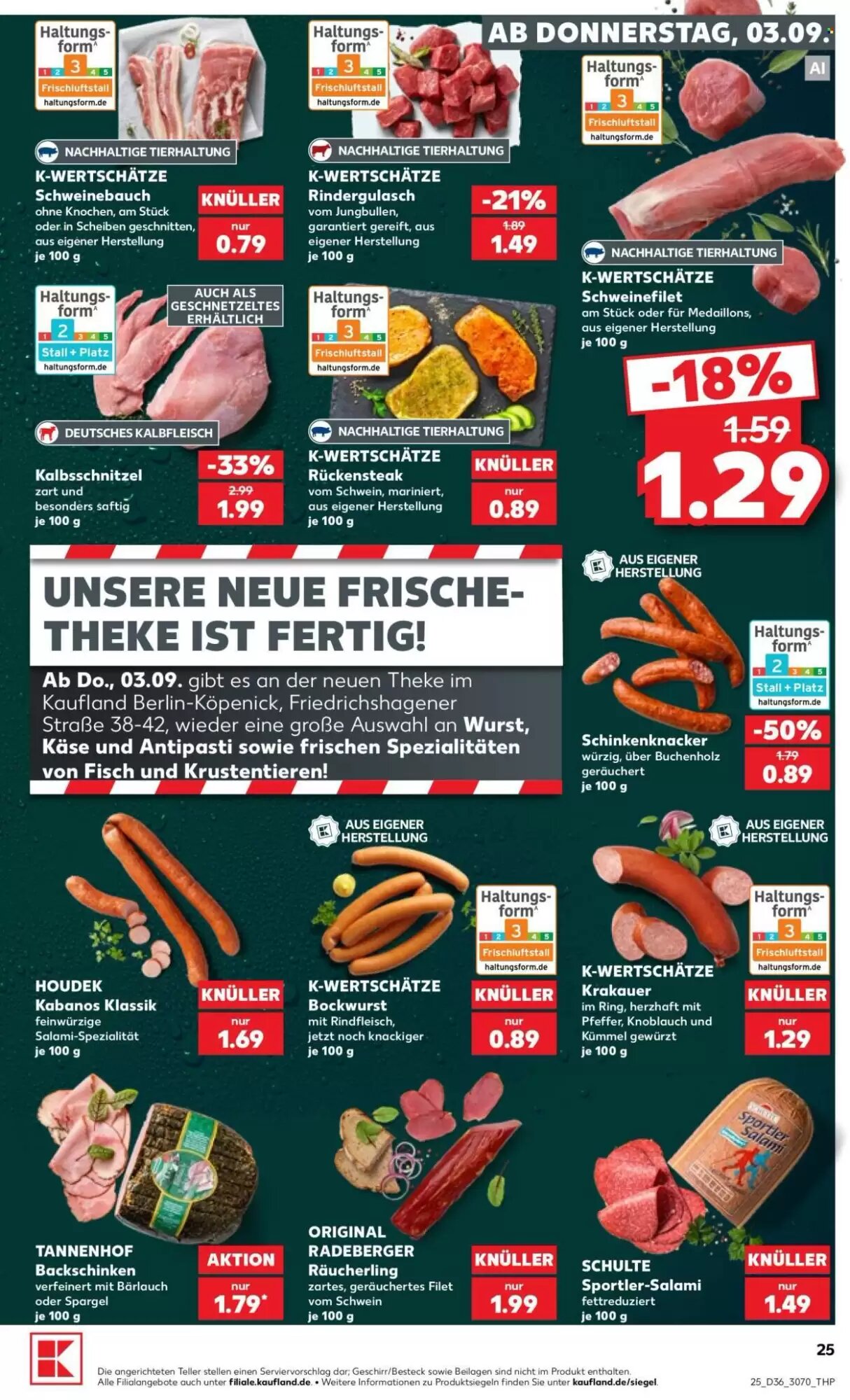 Kaufland Prospekt (ab 03.09.2026) zum Blättern - Seite 25