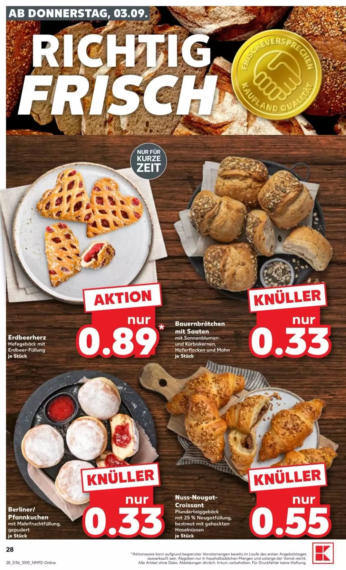 Kaufland Prospekt (ab 03.09.2026) zum Blättern - Seite 28