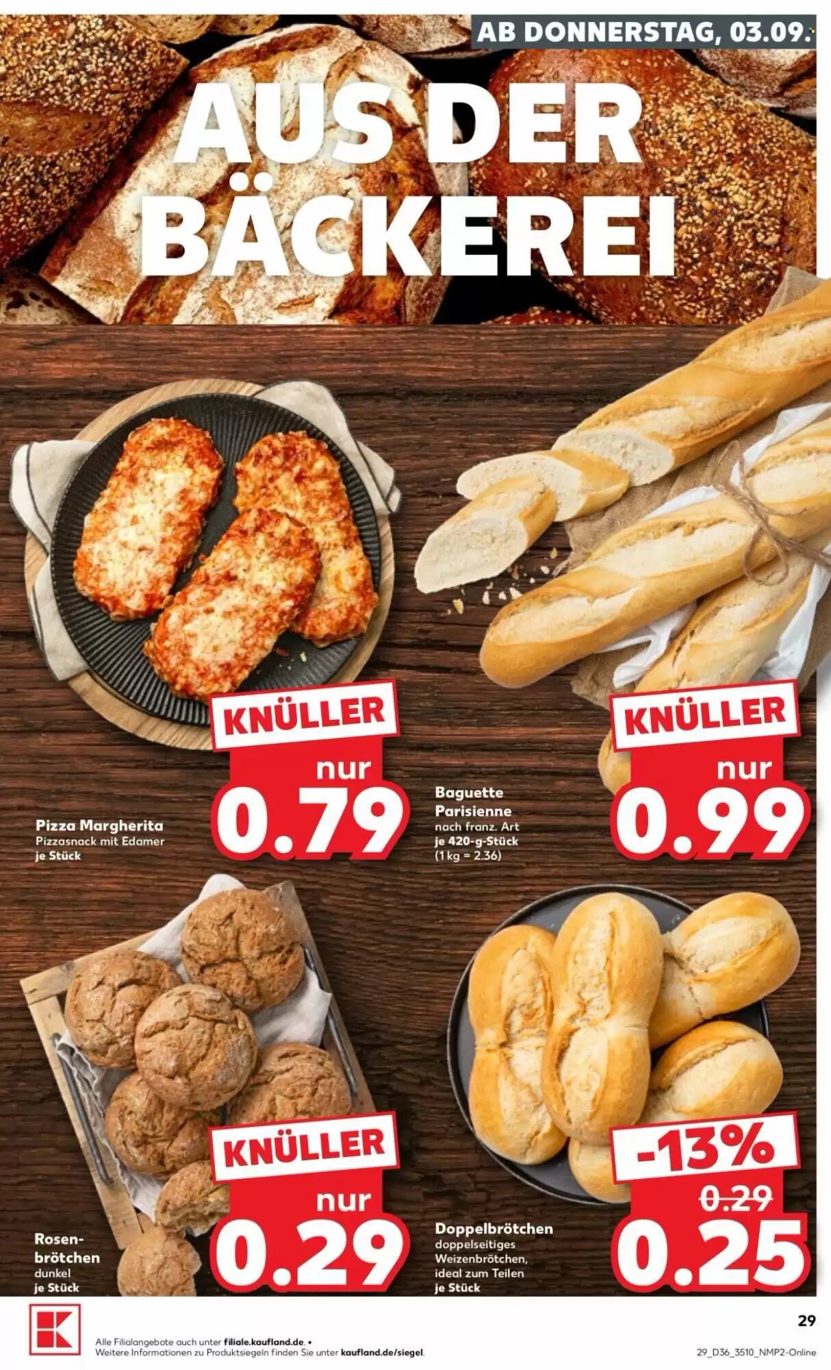 Kaufland Prospekt (ab 03.09.2026) zum Blättern - Seite 29