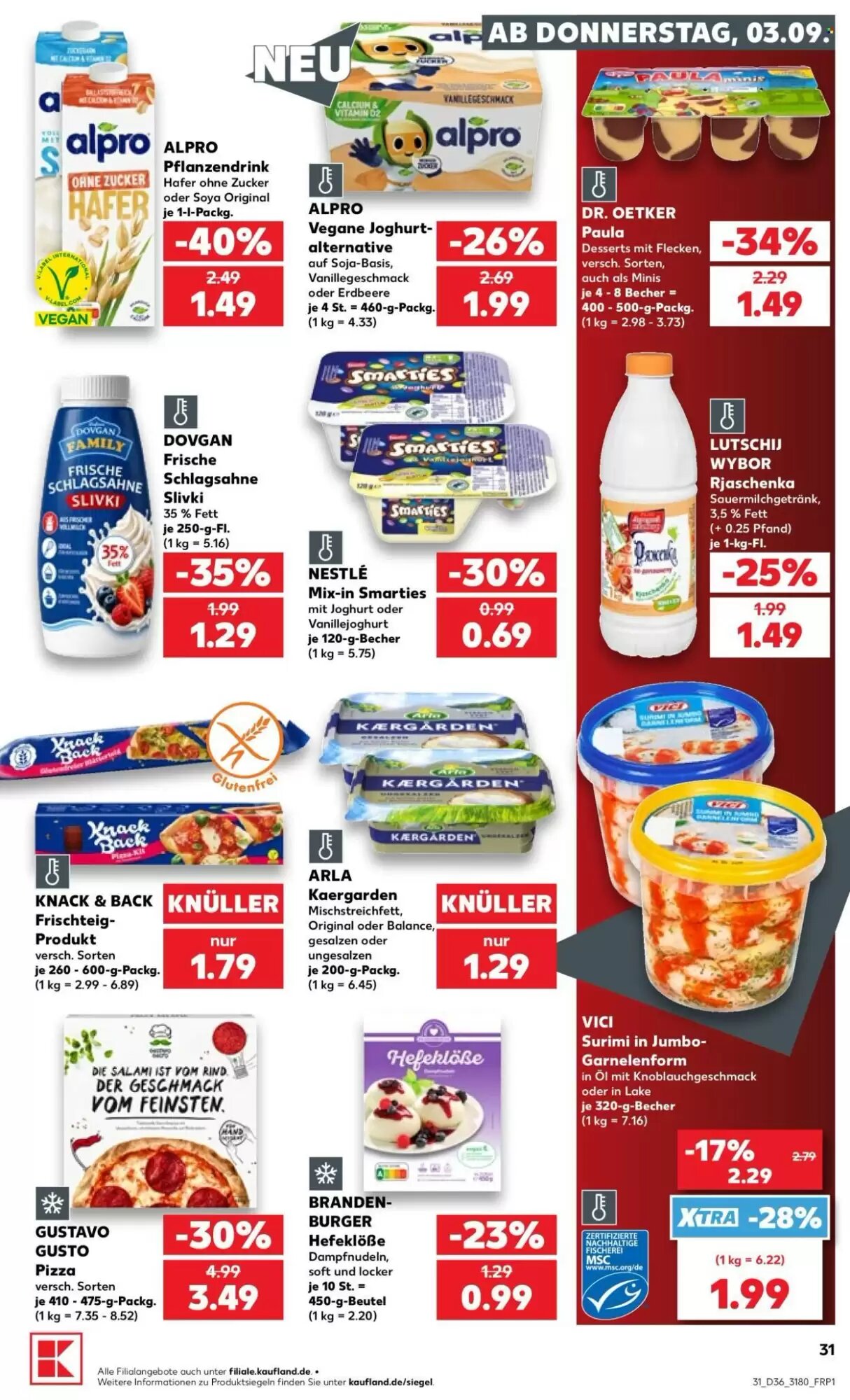 Kaufland Prospekt (ab 03.09.2026) zum Blättern - Seite 31