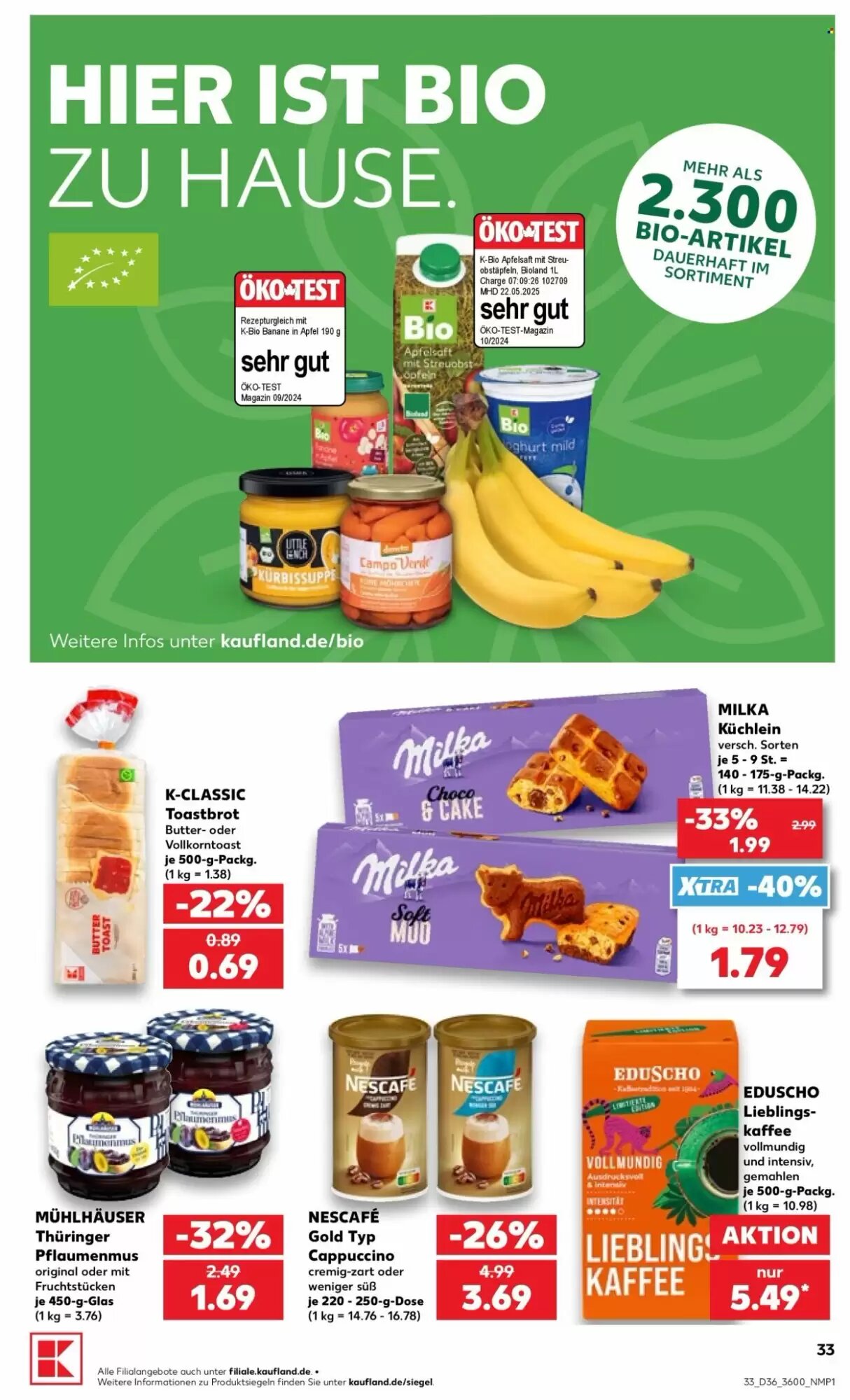 Kaufland Prospekt (ab 03.09.2026) zum Blättern - Seite 33
