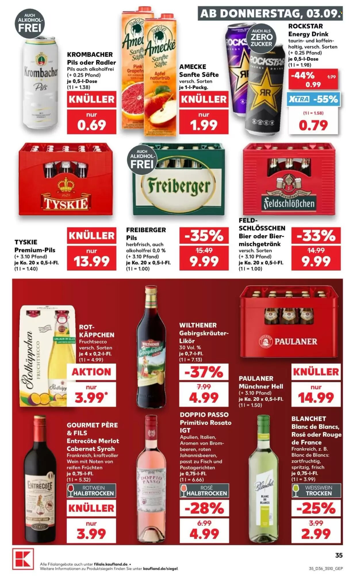 Kaufland Prospekt (ab 03.09.2026) zum Blättern - Seite 35