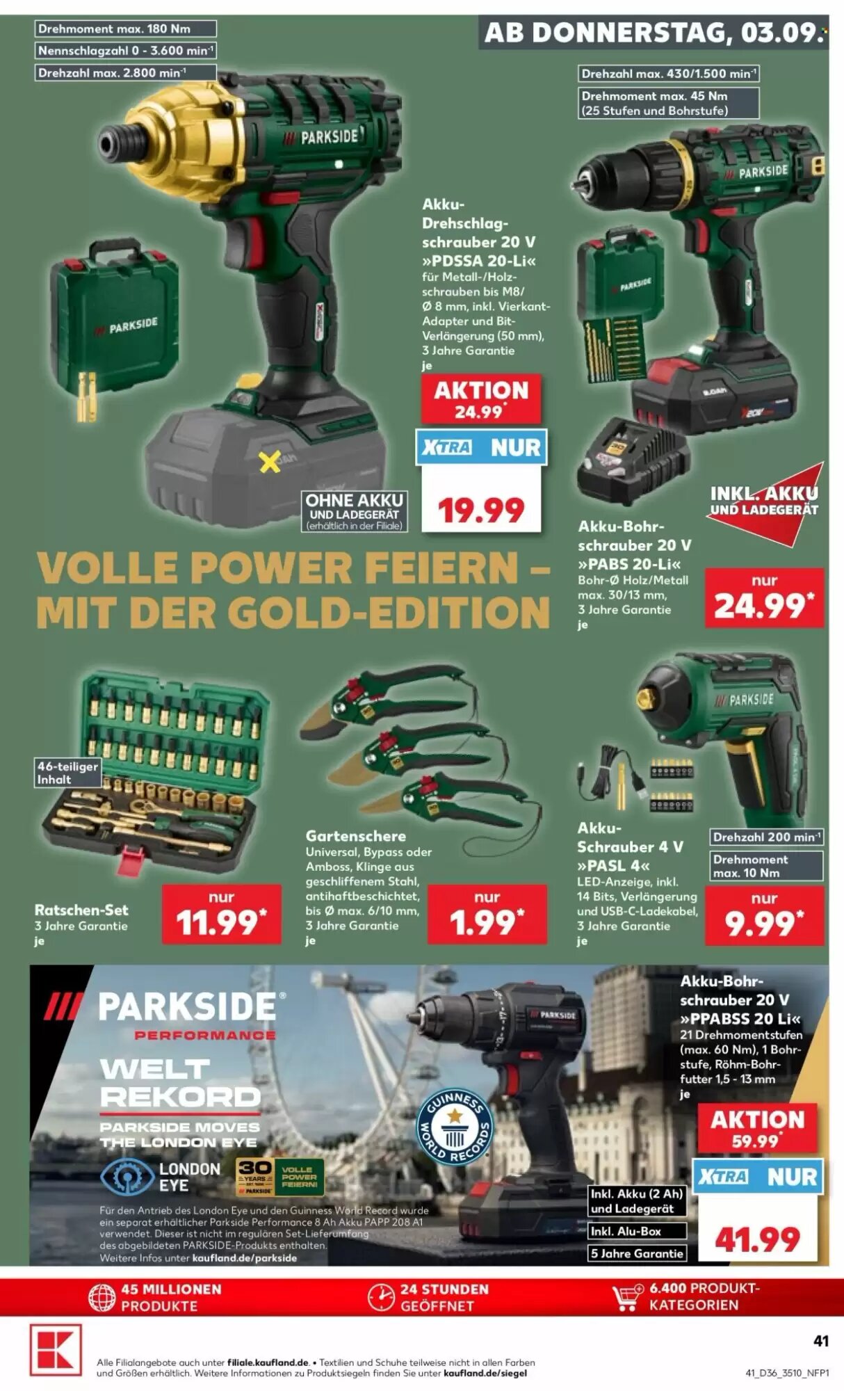 Kaufland Prospekt (ab 03.09.2026) zum Blättern - Seite 41