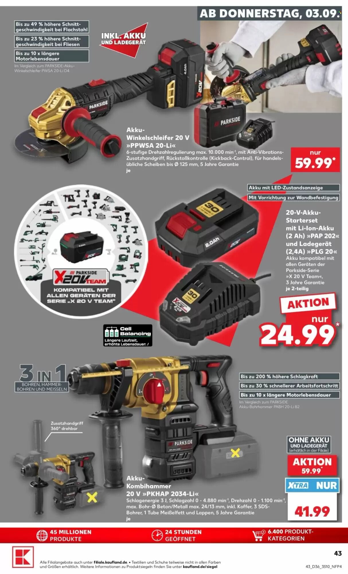Kaufland Prospekt (ab 03.09.2026) zum Blättern - Seite 43