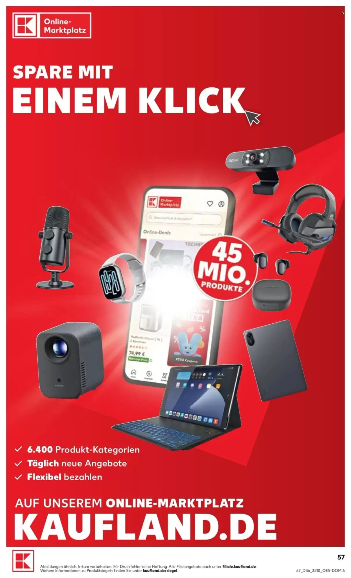 Kaufland Prospekt (ab 03.09.2026) zum Blättern - Seite 57