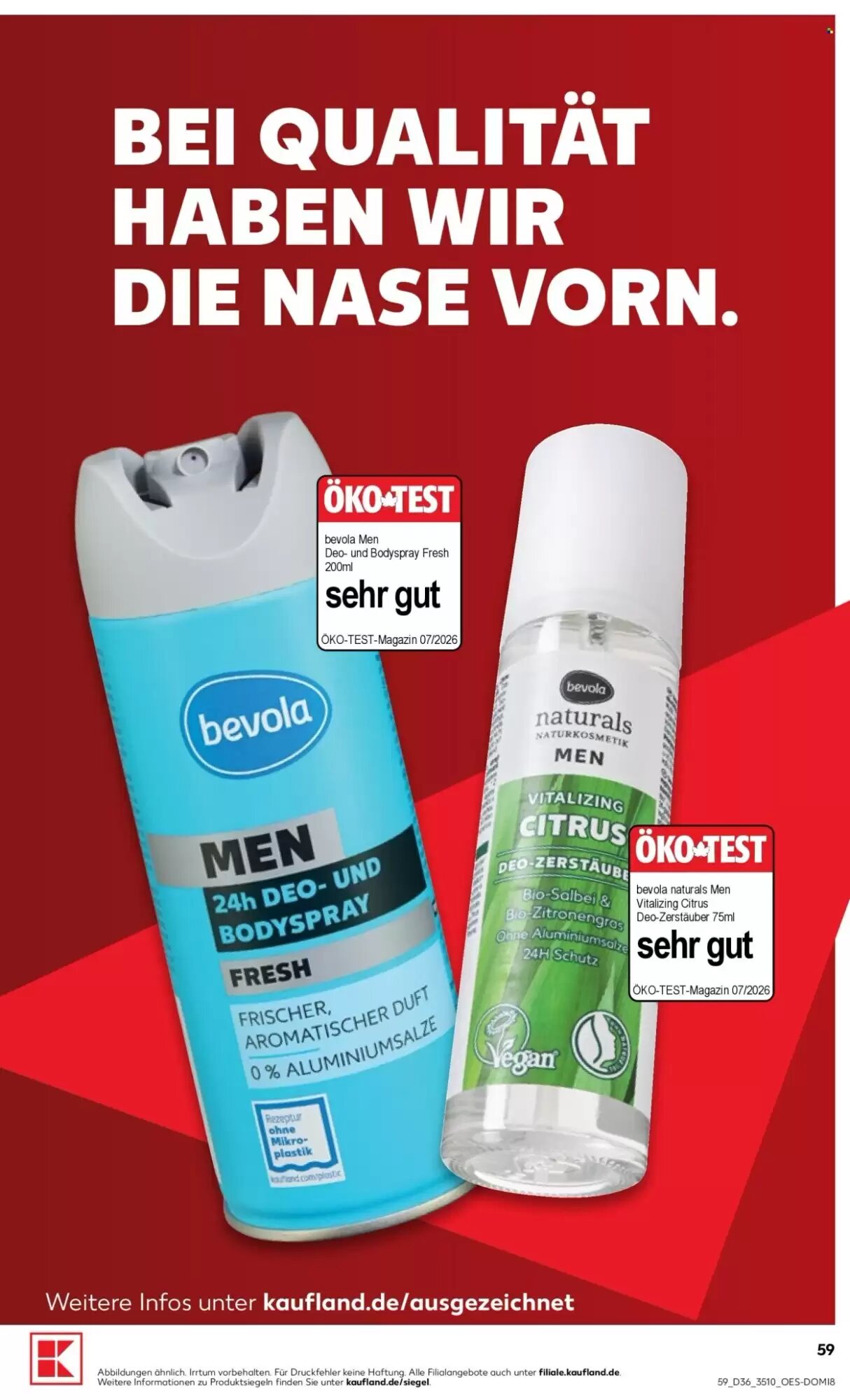 Kaufland Prospekt (ab 03.09.2026) zum Blättern - Seite 59