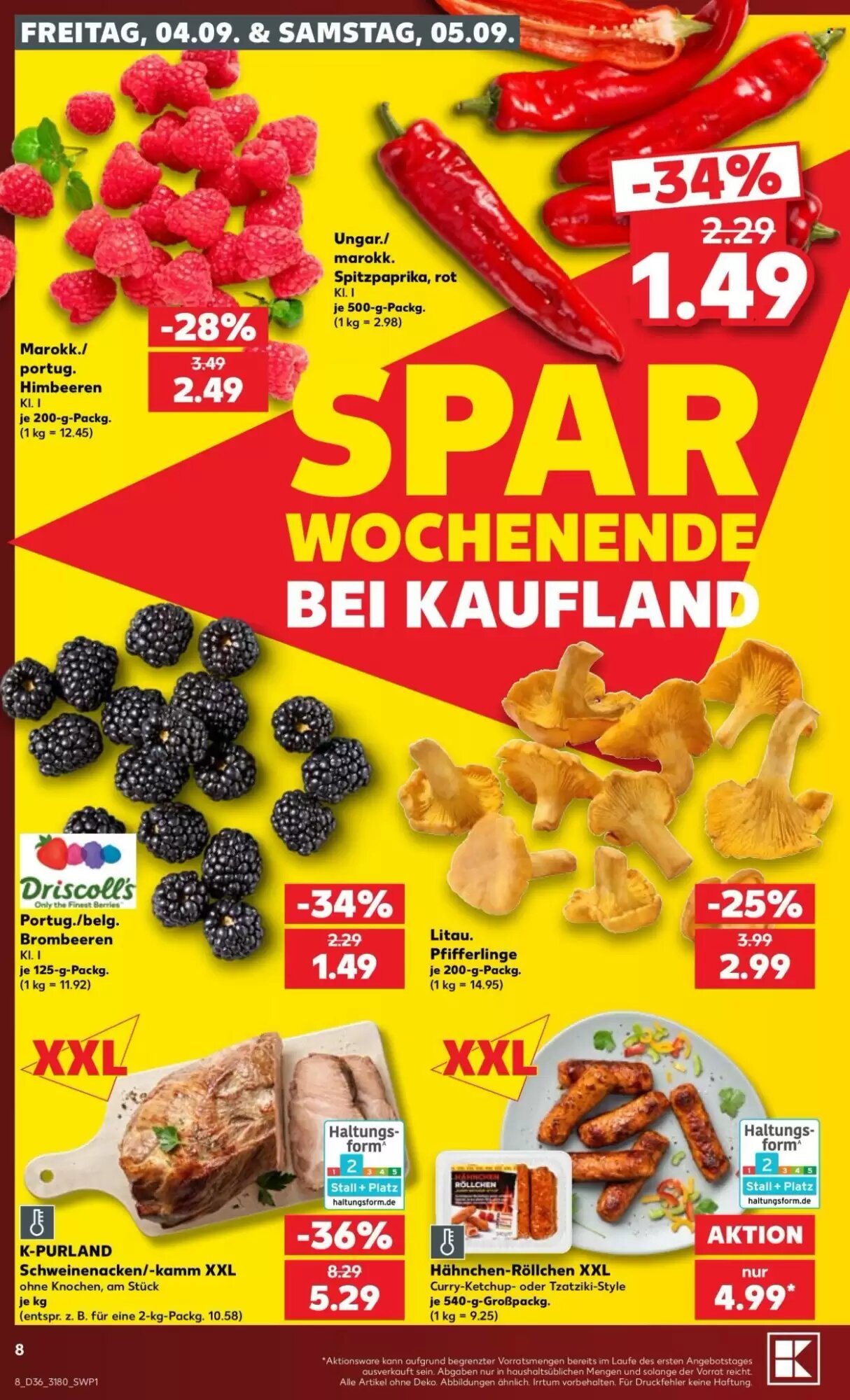 Kaufland Prospekt (ab 03.09.2026) zum Blättern - Seite 8