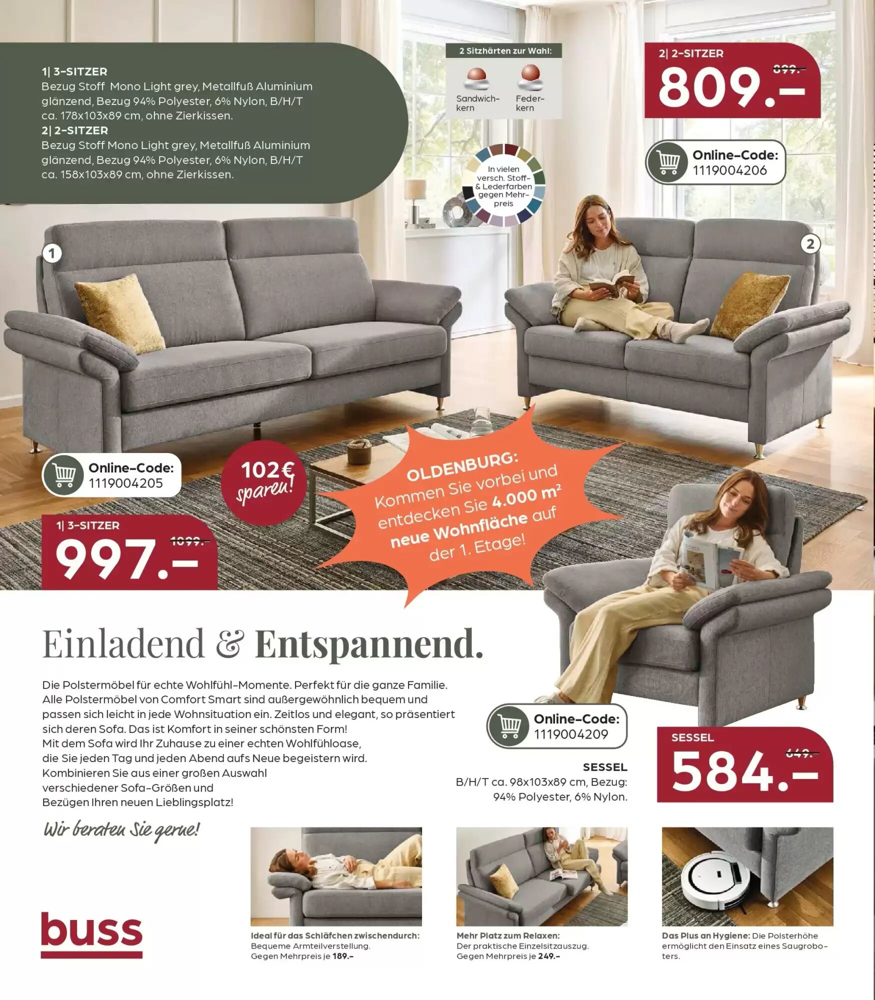 Möbel Buss Prospekt (ab 03.09.2026) zum Blättern - Seite 10