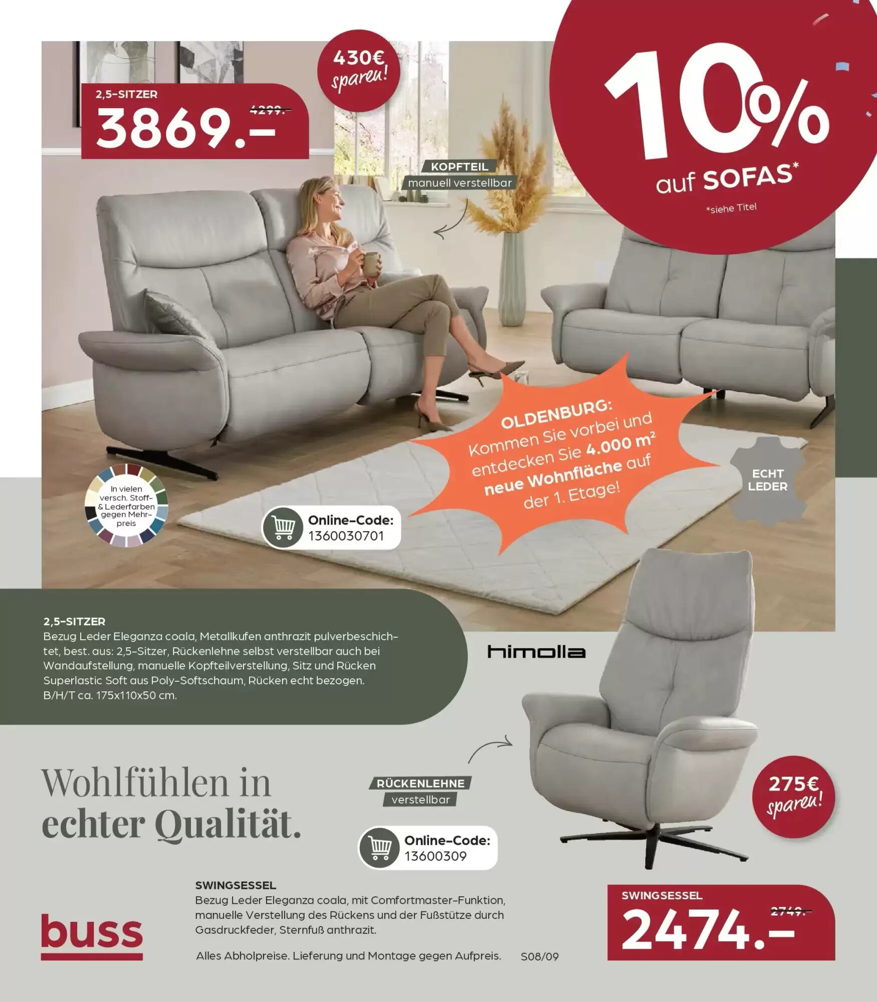 Möbel Buss Prospekt (ab 03.09.2026) zum Blättern - Seite 8