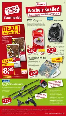 Sonderpreis Baumarkt Prospekt (ab 05.09.2026) zum Blättern