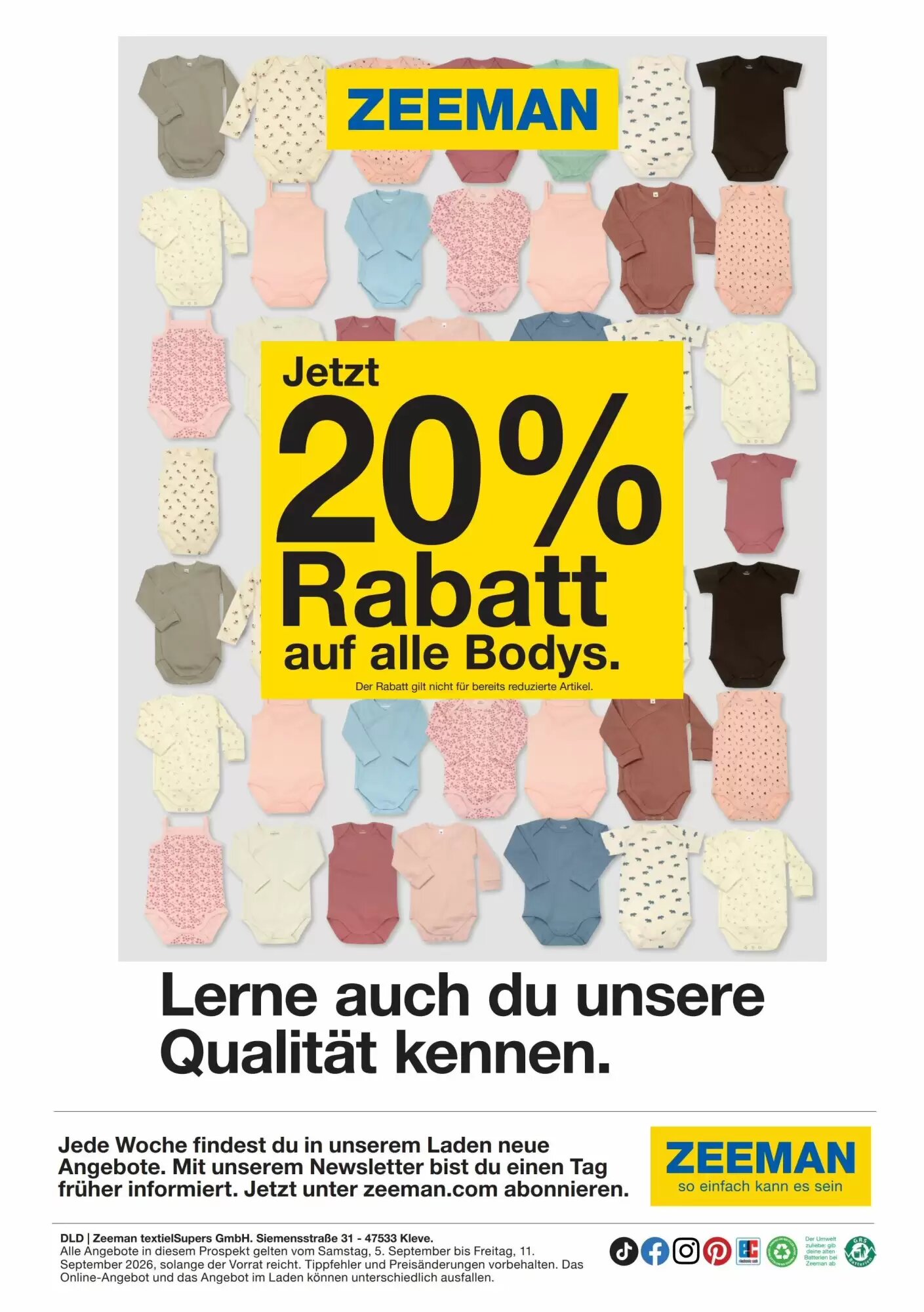 Zeeman Prospekt (ab 05.09.2026) zum Blättern - Seite 16