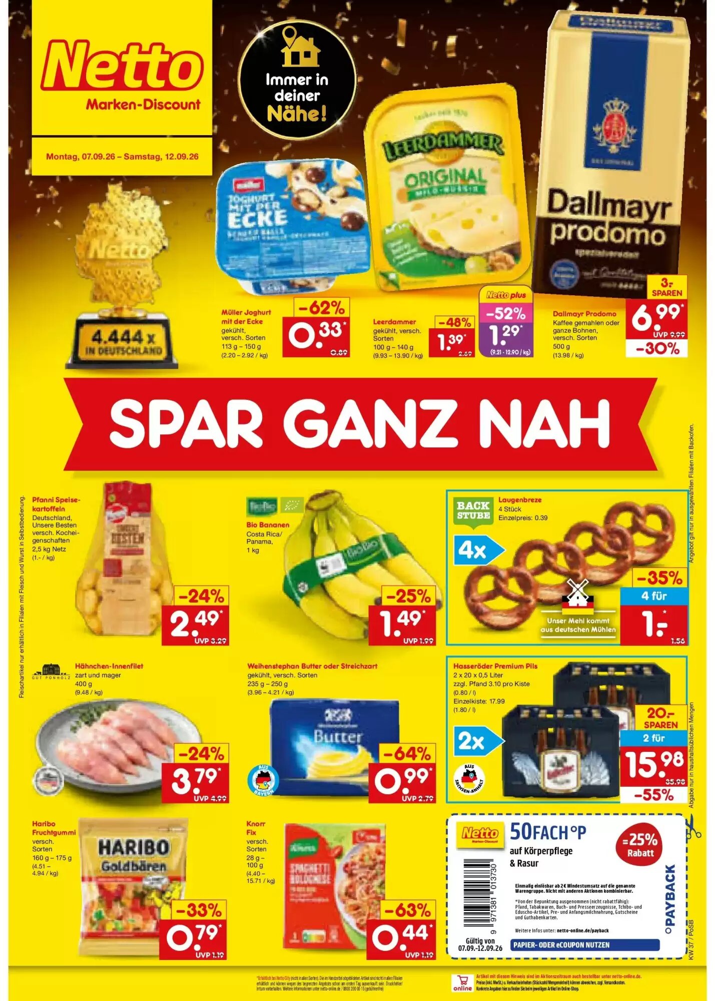 Netto Marken-Discount Prospekt (ab 06.09.2026) zum Blättern - Seite 1