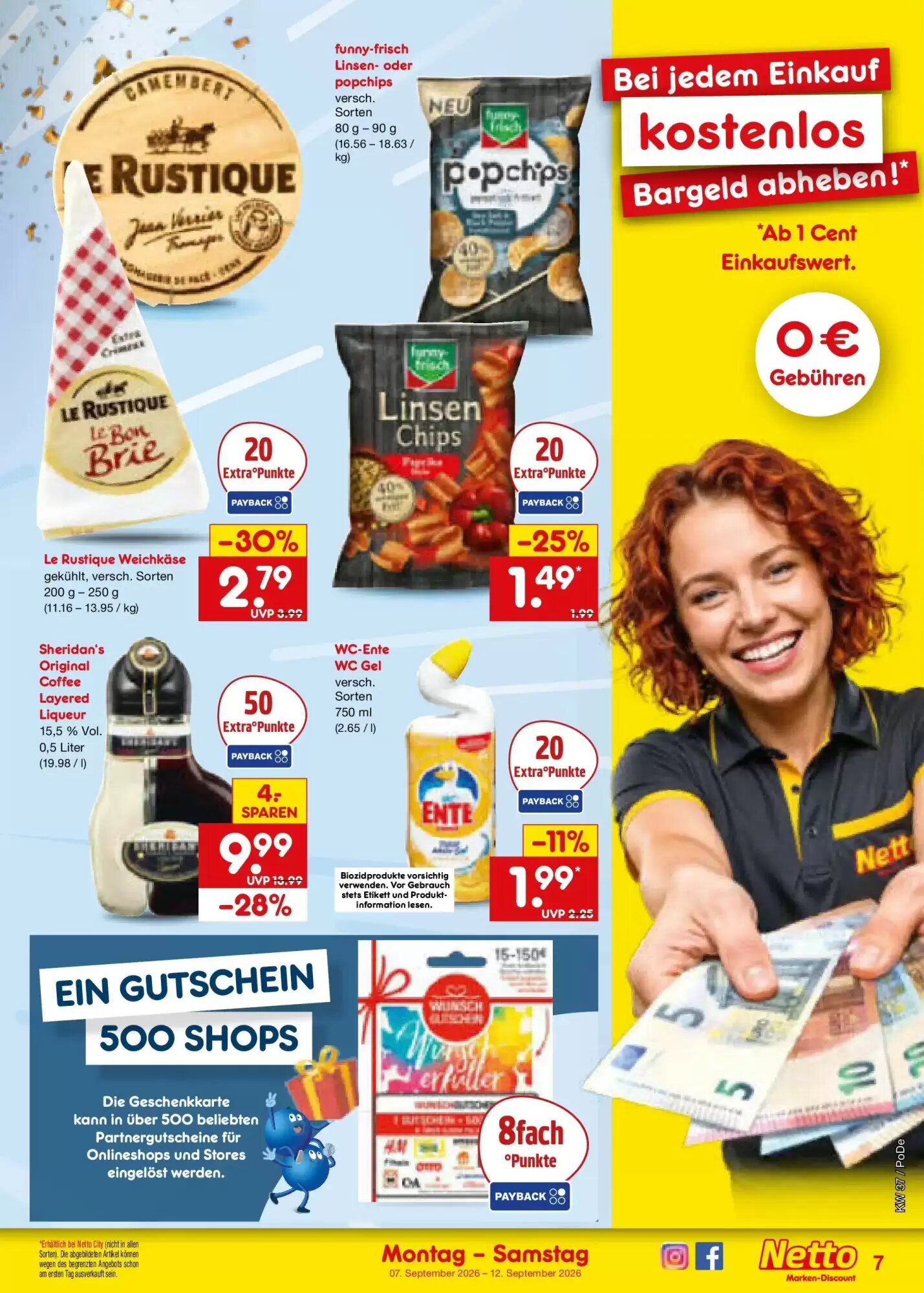 Netto Marken-Discount Prospekt (ab 06.09.2026) zum Blättern - Seite 11