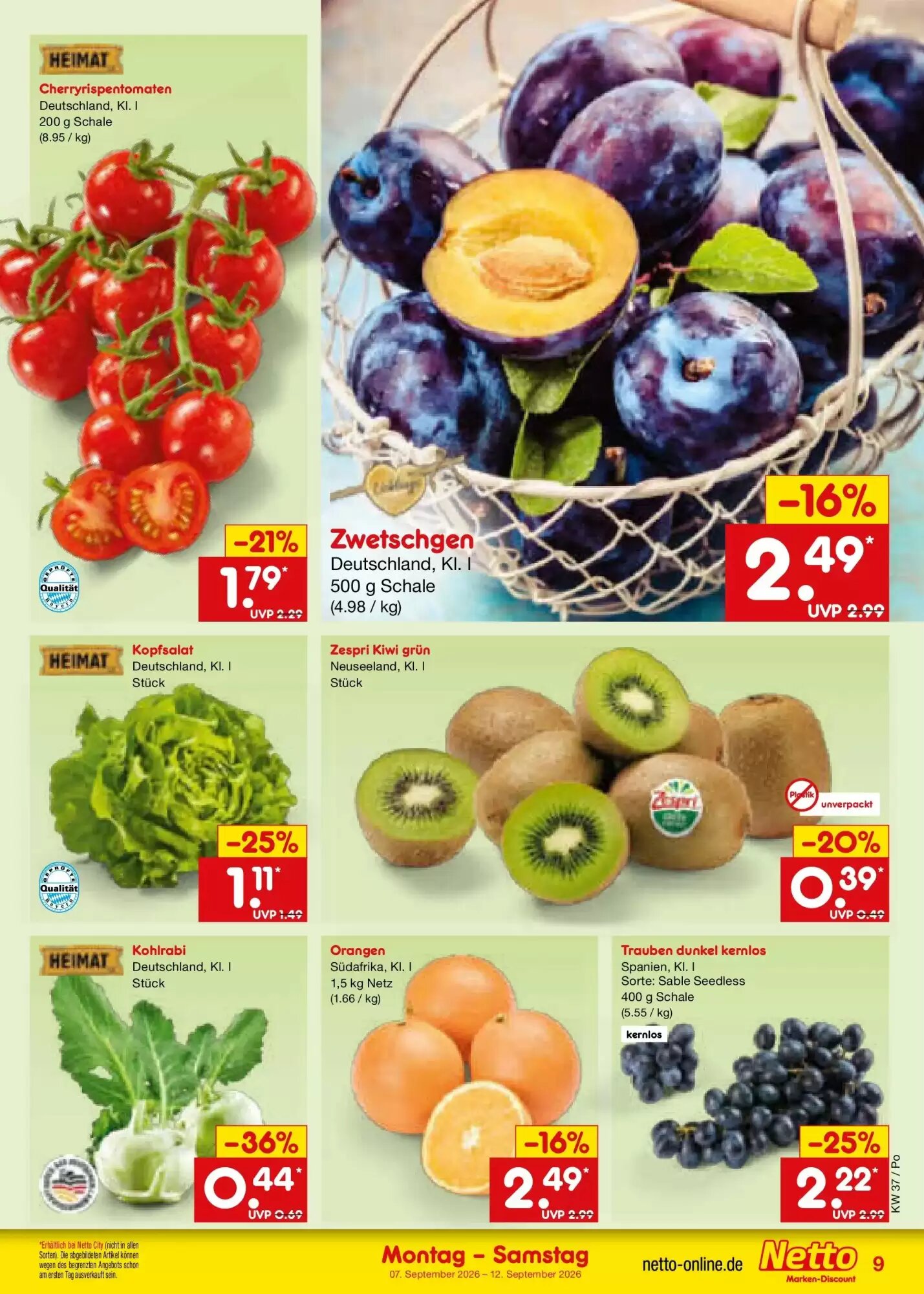 Netto Marken-Discount Prospekt (ab 06.09.2026) zum Blättern - Seite 15