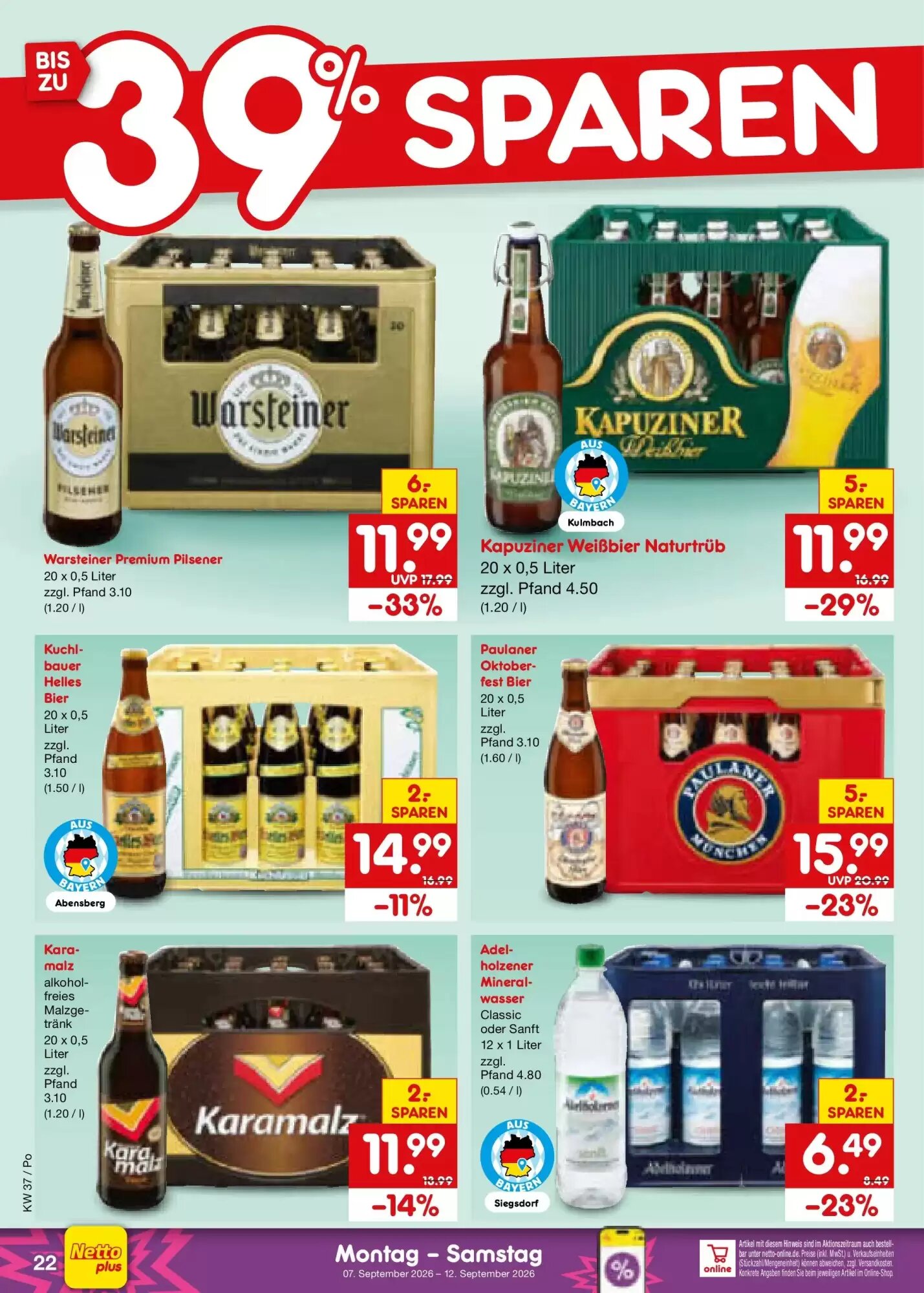 Netto Marken-Discount Prospekt (ab 06.09.2026) zum Blättern - Seite 30