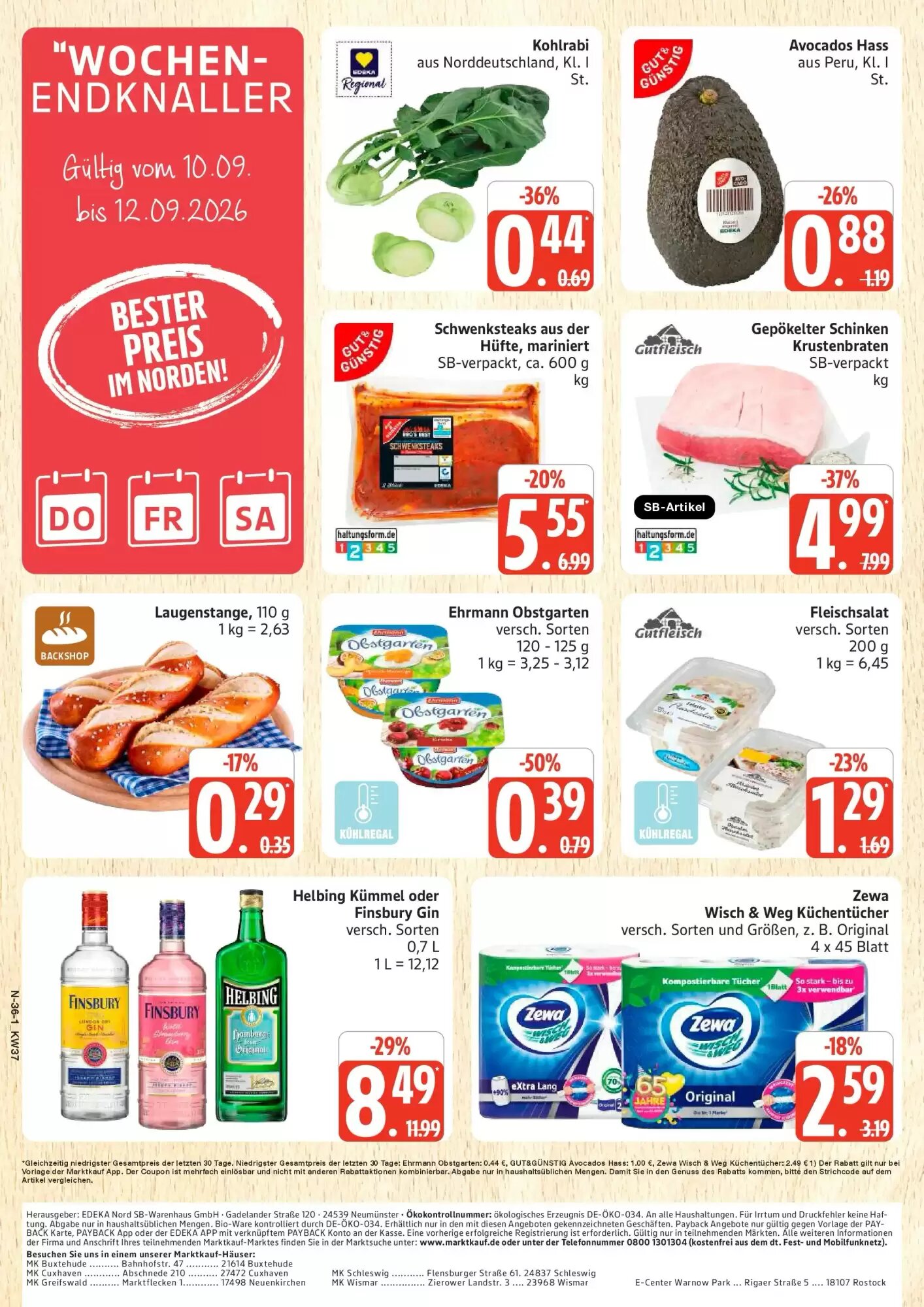 Marktkauf Prospekt (ab 06.09.2026) zum Blättern - Seite 36