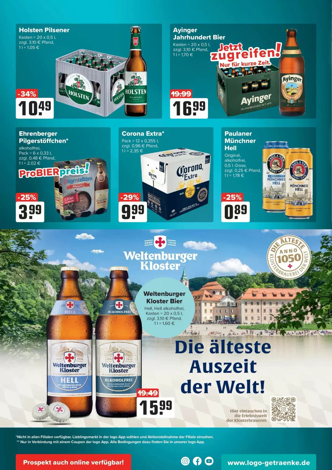 Logo Getränkemarkt Prospekt (ab 06.09.2026) zum Blättern - Seite 2