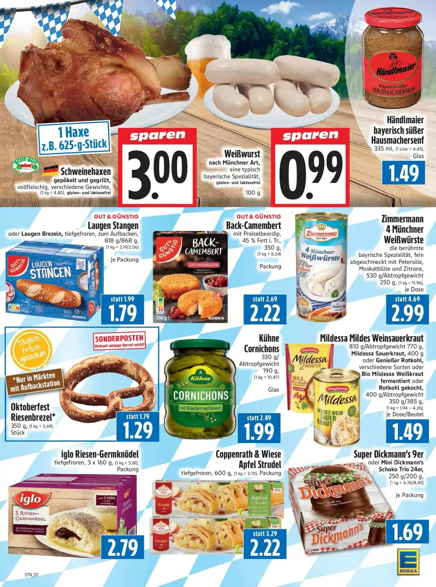 EDEKA Hahner Prospekt (ab 06.09.2026) zum Blättern - Seite 9
