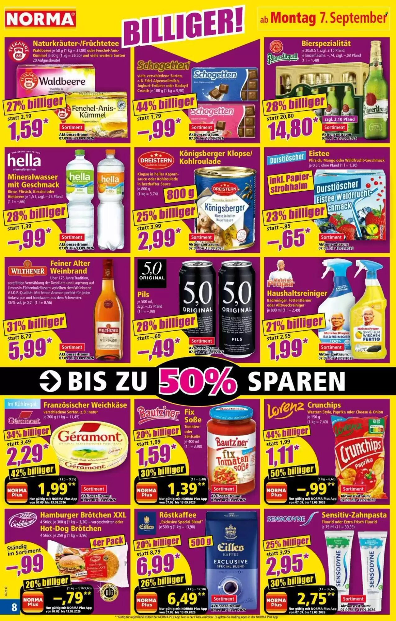 Norma Prospekt (ab 07.09.2026) zum Blättern - Seite 8