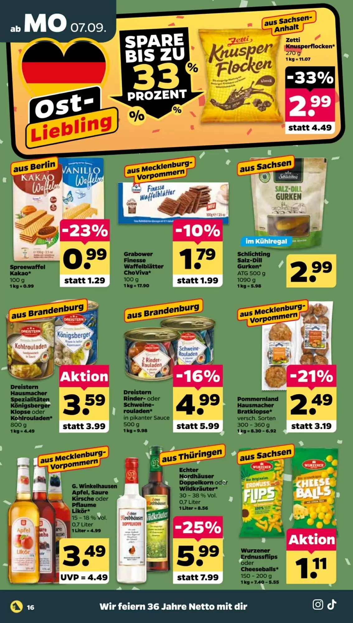 NETTO Prospekt (ab 07.09.2026) zum Blättern - Seite 18