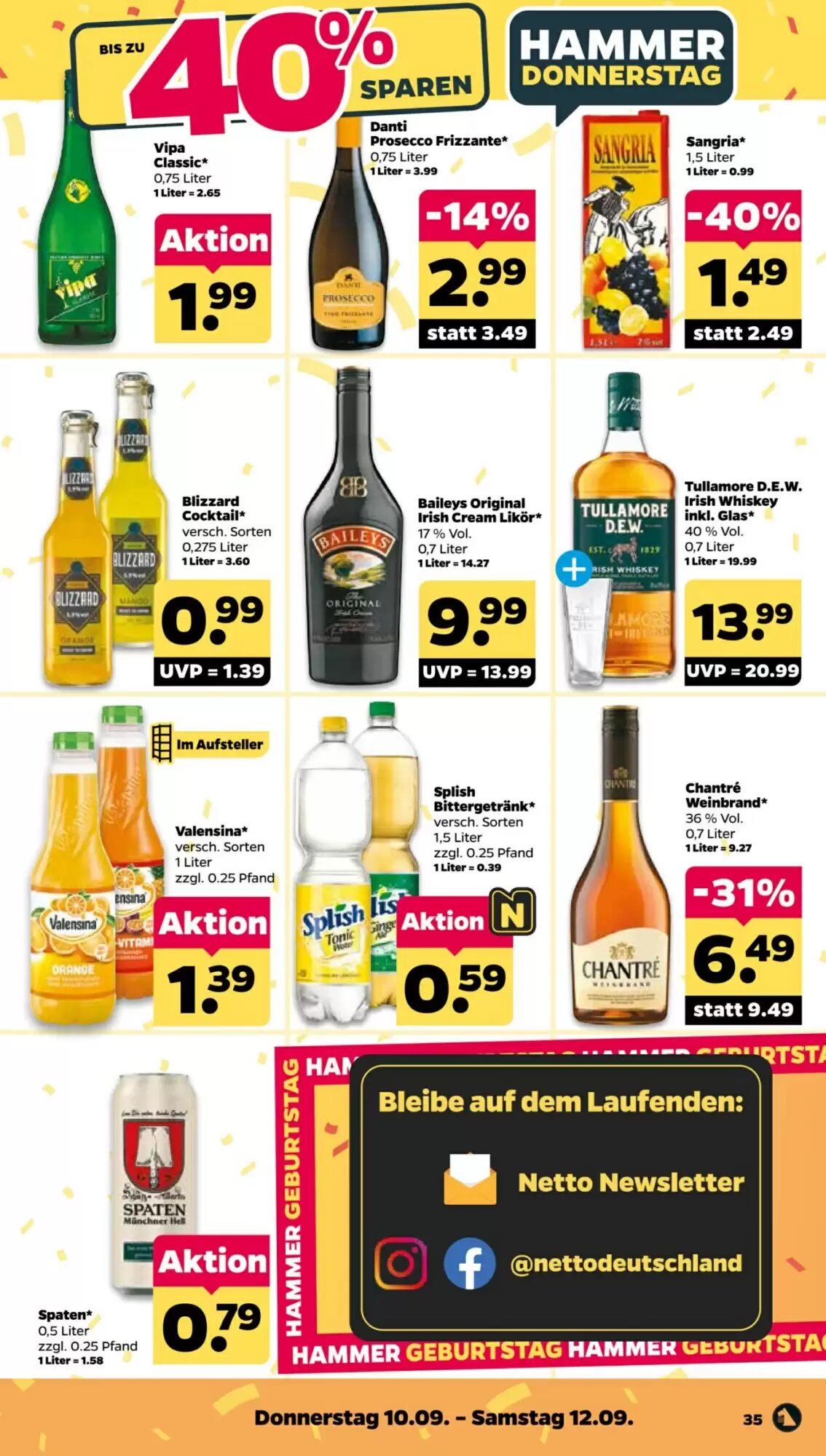 NETTO Prospekt (ab 07.09.2026) zum Blättern - Seite 39