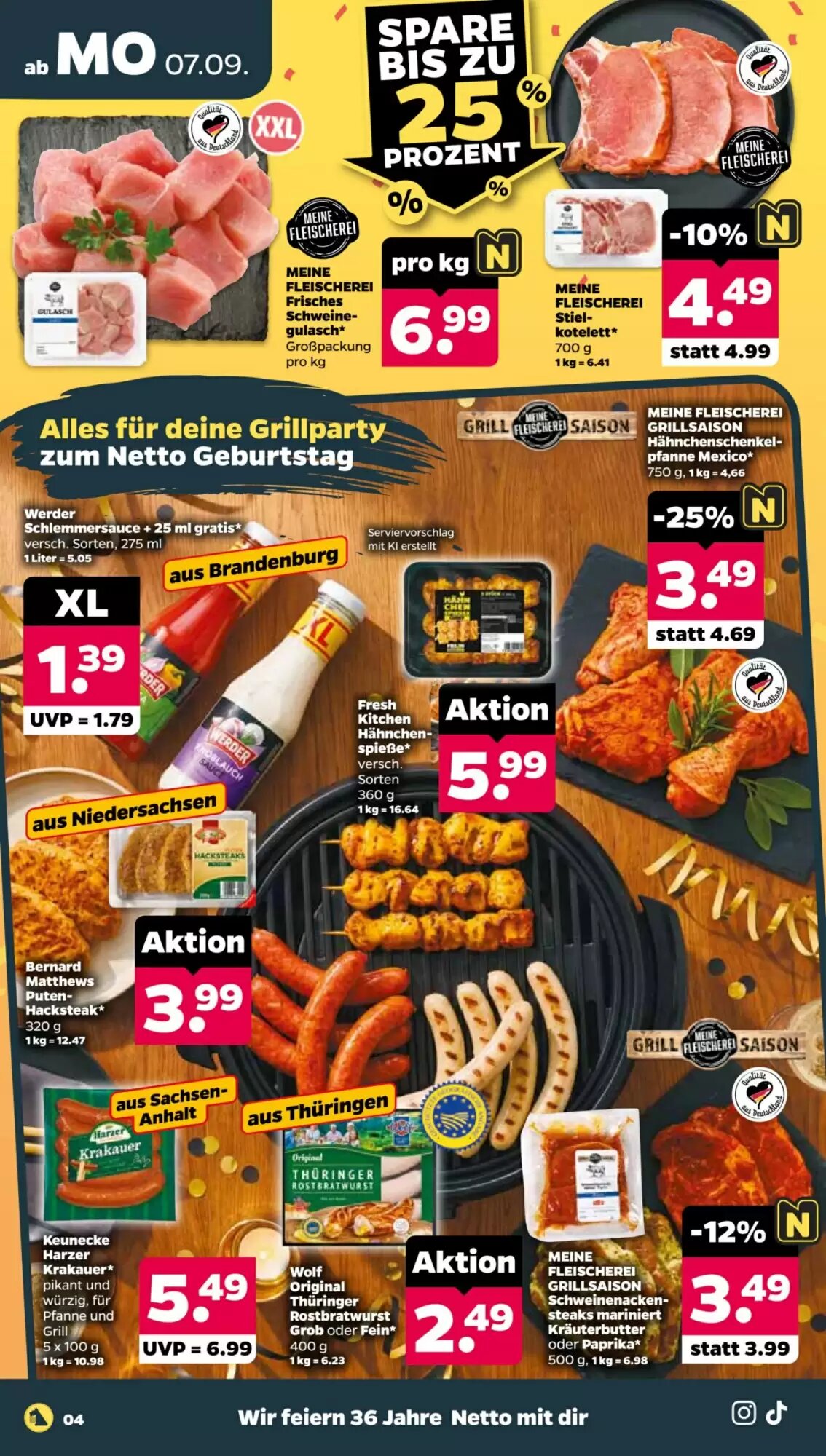 NETTO Prospekt (ab 07.09.2026) zum Blättern - Seite 4